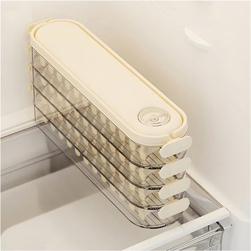 RefinedFlare Frischhaltedose Stapelbare Kühlschrank-Aufbewahrungsbox mit Deckel, (1-tlg)