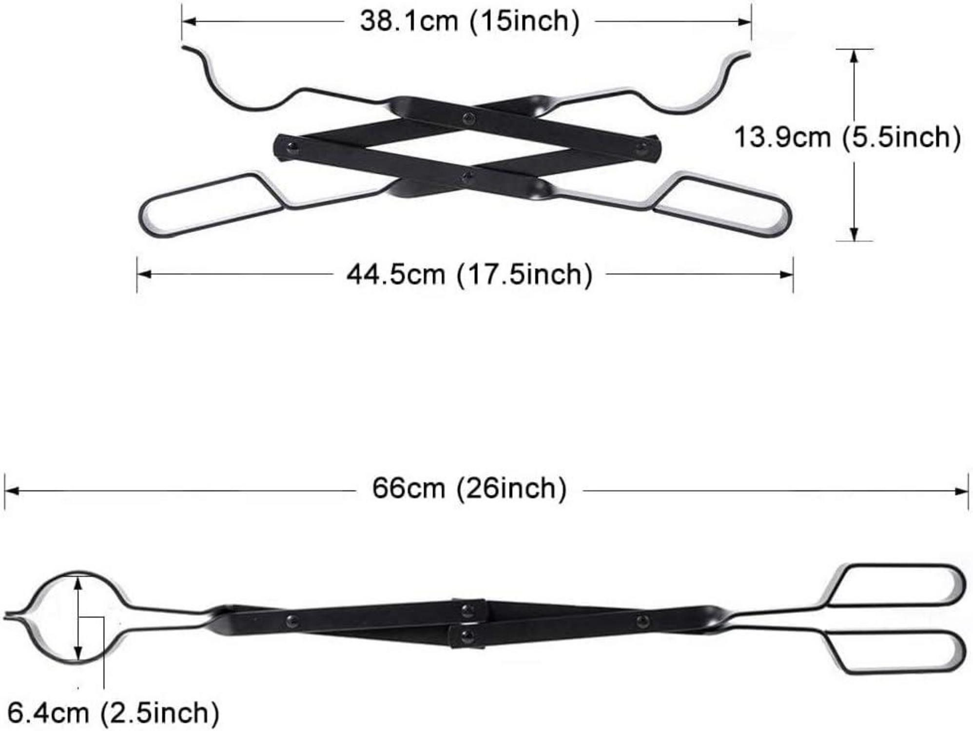 LuxusKollektion Kaminofen-Erweiterungssegmet Kaminzange 66cm Schwerlast Bre günstig online kaufen