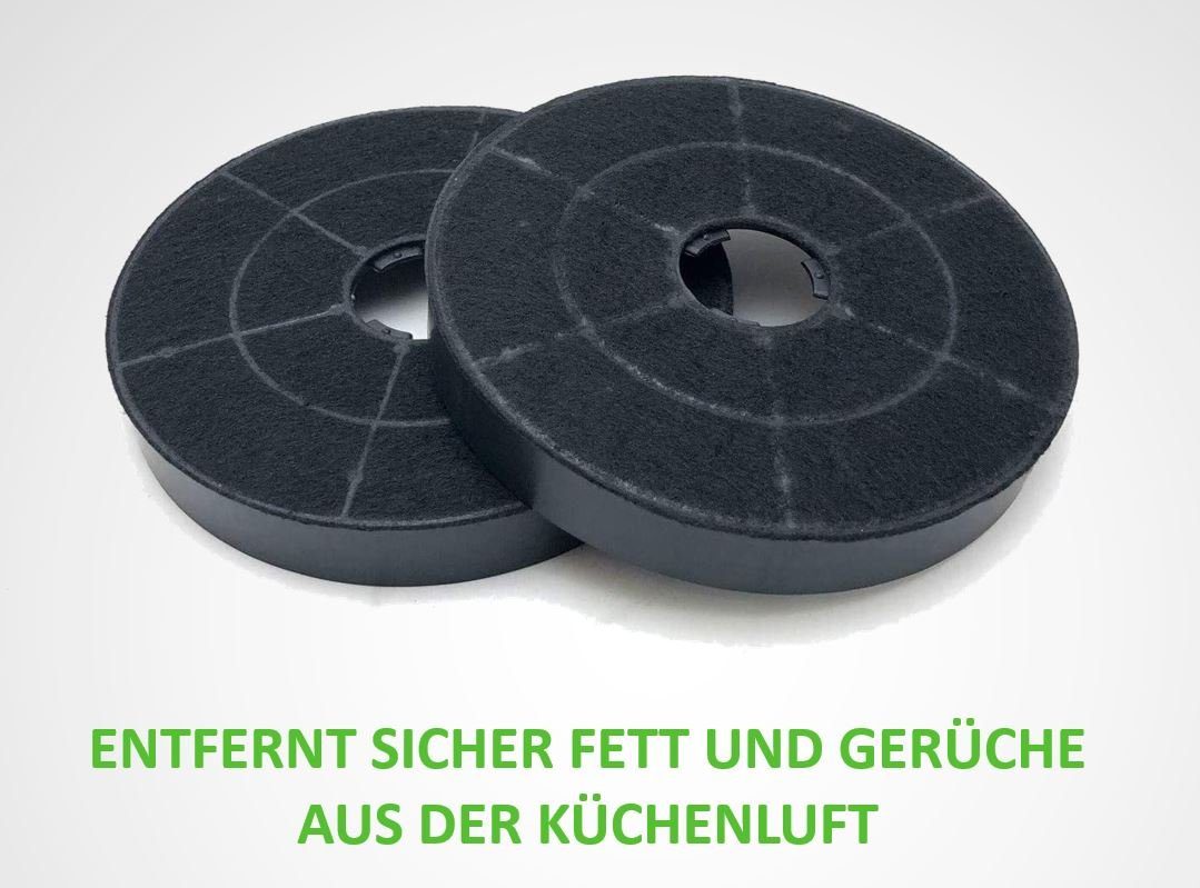 keenberk Aktivkohlefilter 2 Aktivkohlefilter (1 Paar) für BOSCH Dunstabzugshauben DWK065G60