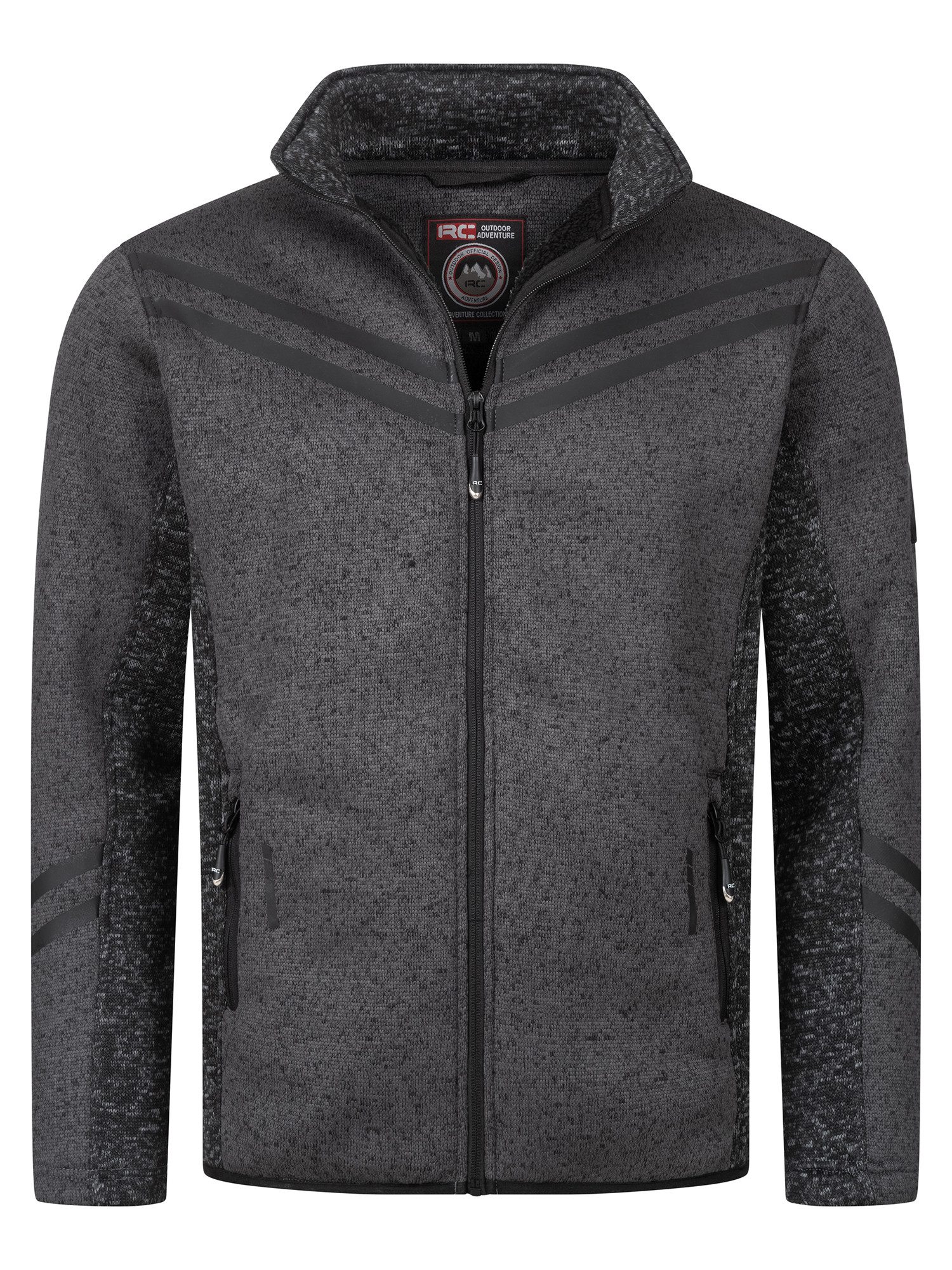 Rock Creek Fleecejacke Herren Jacke Melange günstig online kaufen