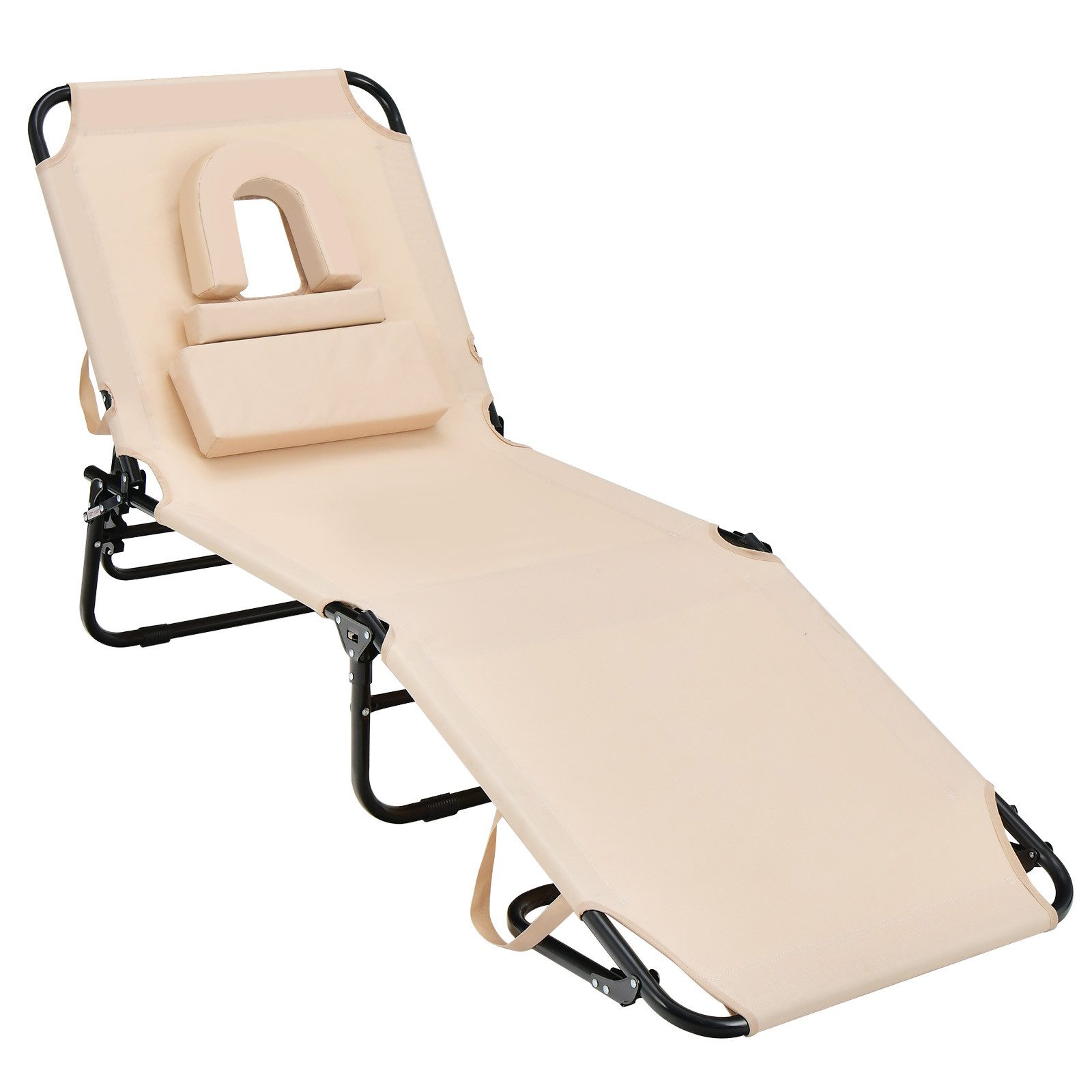 COSTWAY Gartenliege Sonnenliege, 1 St., mit günstig online kaufen