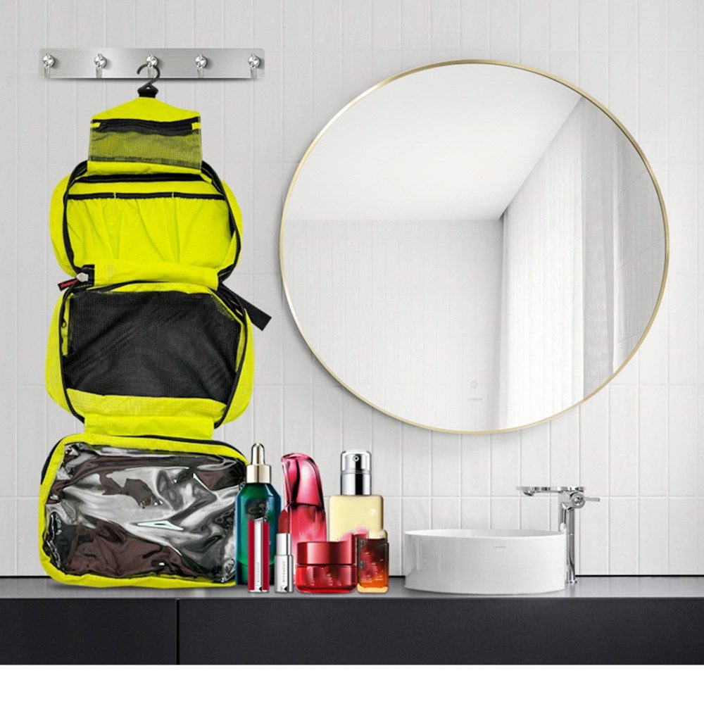 Coonoor Kulturbeutel Kulturtasche zum Aufhängen Herren & Damen, Gross Kulturtasche Zum Aufhängen,Kosmetiktasche – Bild 2 von 5