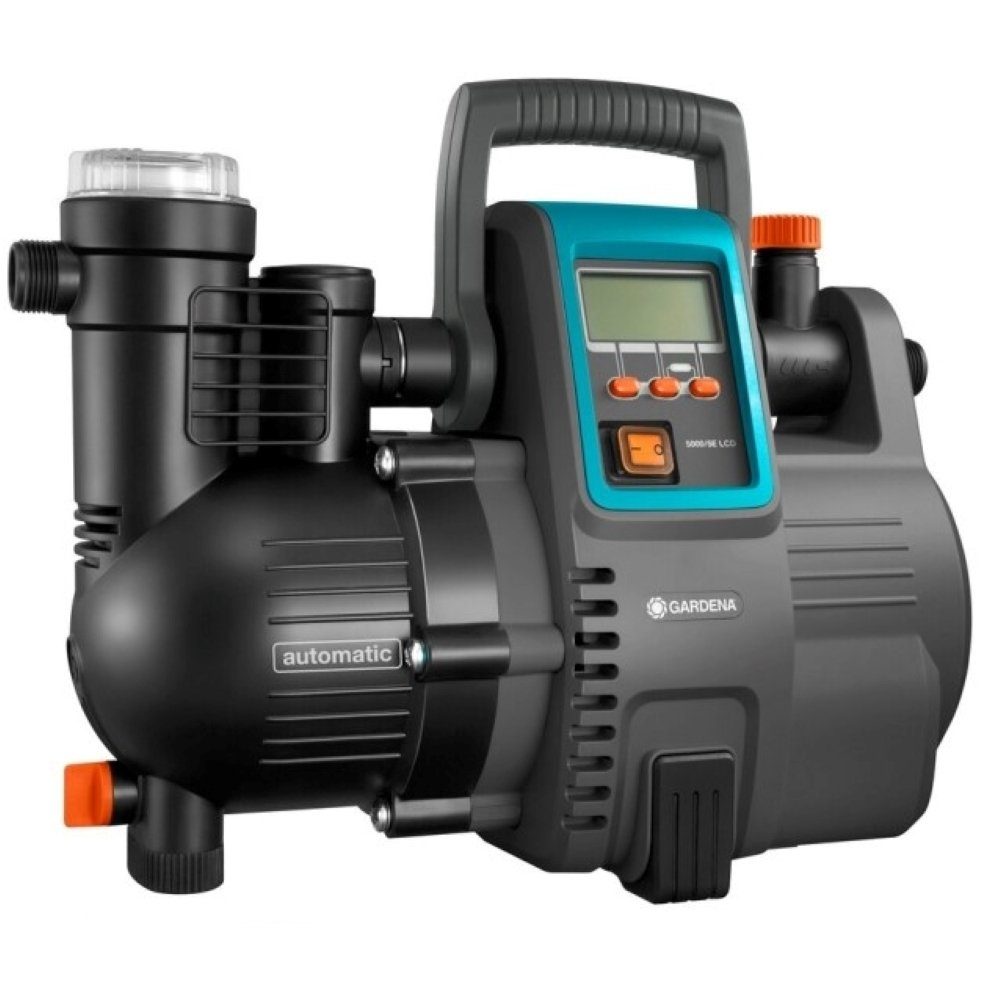GARDENA Gartenpumpe Haus & Gartenautomat 5000/5 LCD Pumpe schwarz