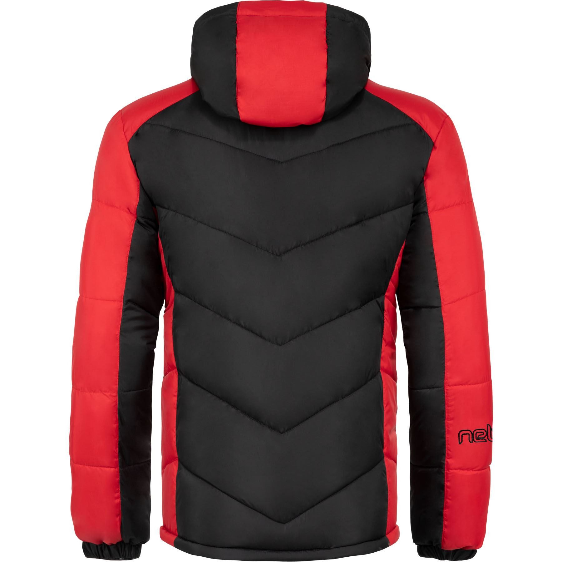 Nebulus Skijacke HILL, P4962 - Herren, schwarz-rot, XXL