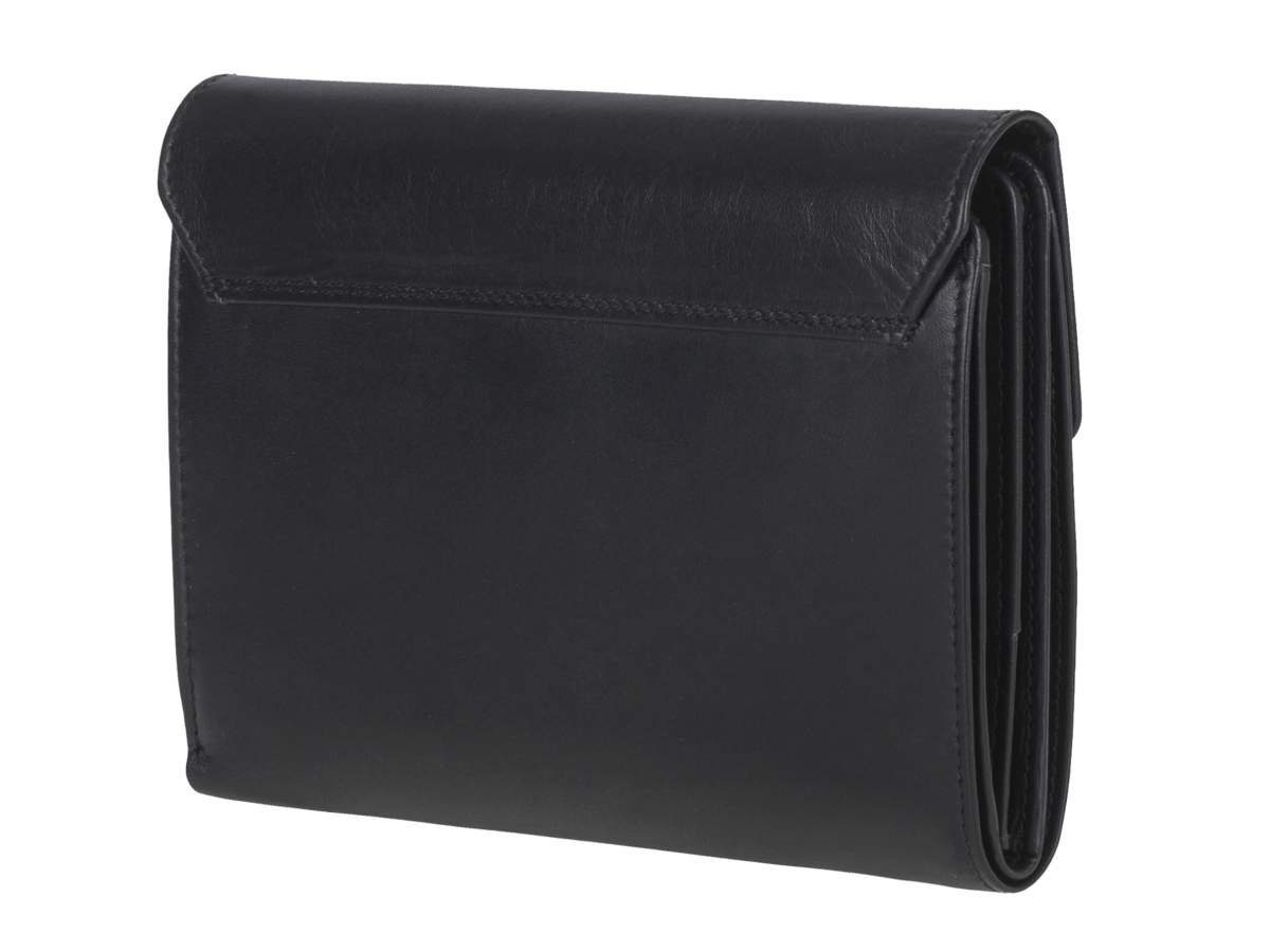 Geldbörse Kartenfächer Portemonnaie, Esquire Helena, 20 RFID Datendiebstahl, schwarz groß, gegen Schutz