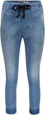 Please Jeans Jogger Pants Slim Fit mit Teilungsnähten