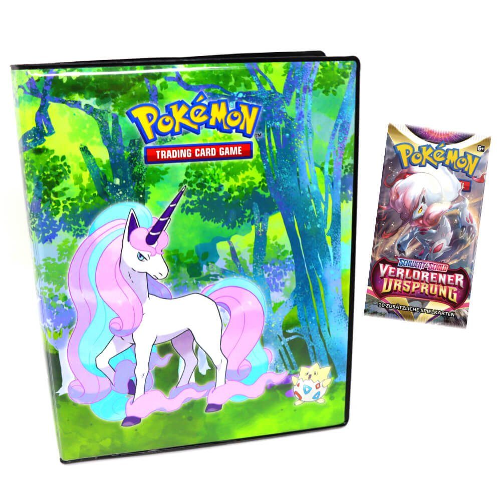 POKÉMON Sammelkarte Ultra Pro 4-Pocket Pokemon Karten Verlorener ...