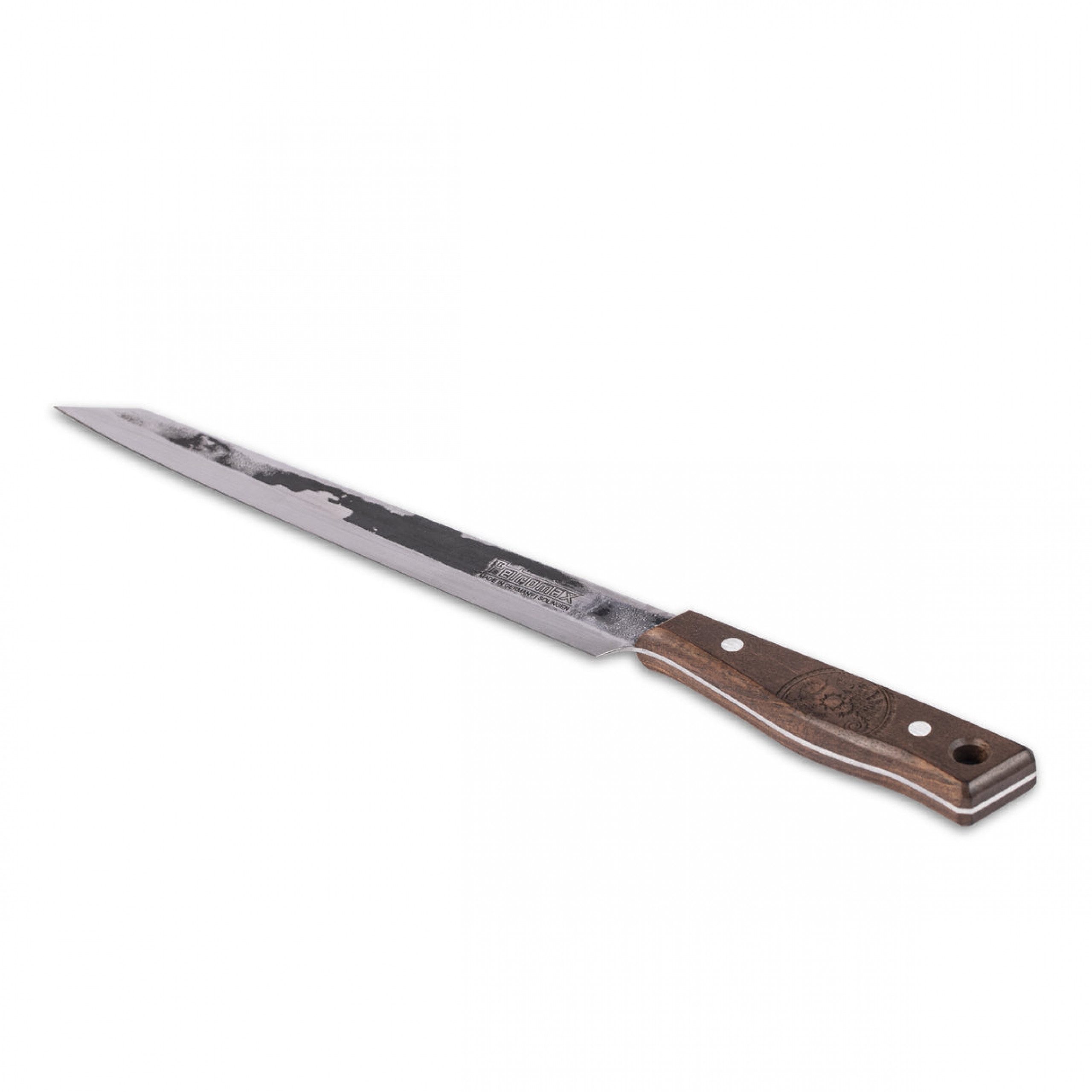Petromax Feuerstelle Petromax Tranchiermesser 24 cm Klinge aus rostfreiem Stahl mit Griff