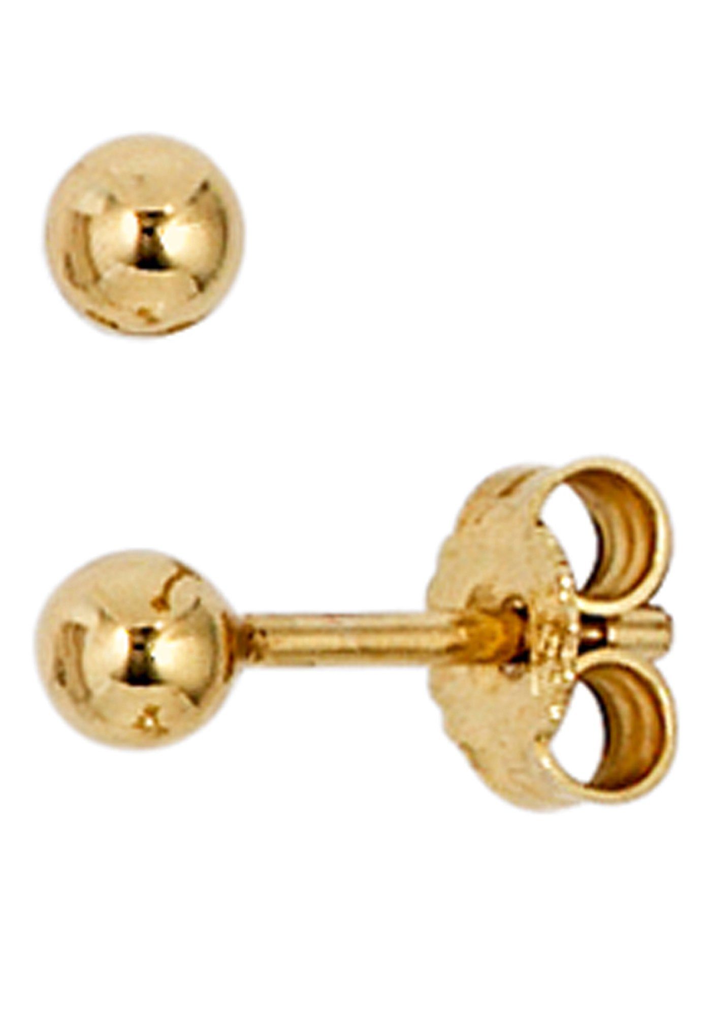 JOBO Paar Ohrstecker Kugel, 333 Gold günstig online kaufen