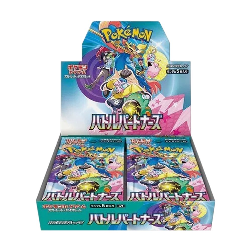 The Pokémon Company Sammelkarte Pokemon Battle Partners Booster Display SV09 Japanisch
