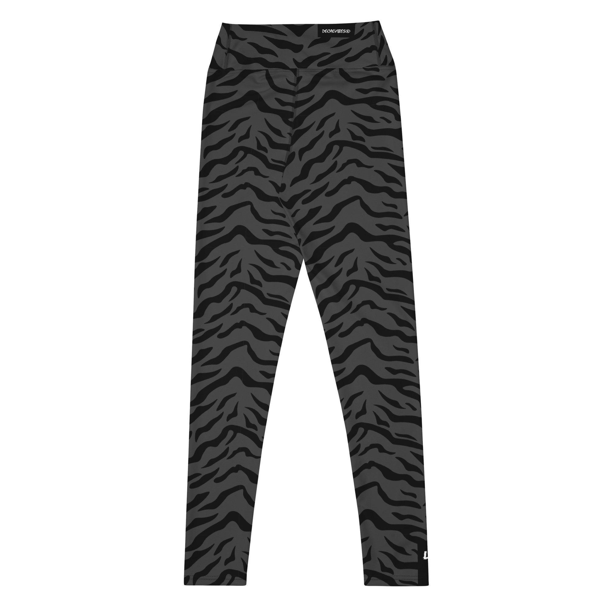DECALVIBES Funktionsleggings Damen High Waist Yoga Leggings Tiger High Waist, 4-Wege-Stretch, formstabil, weiches Mikrofaser-Material