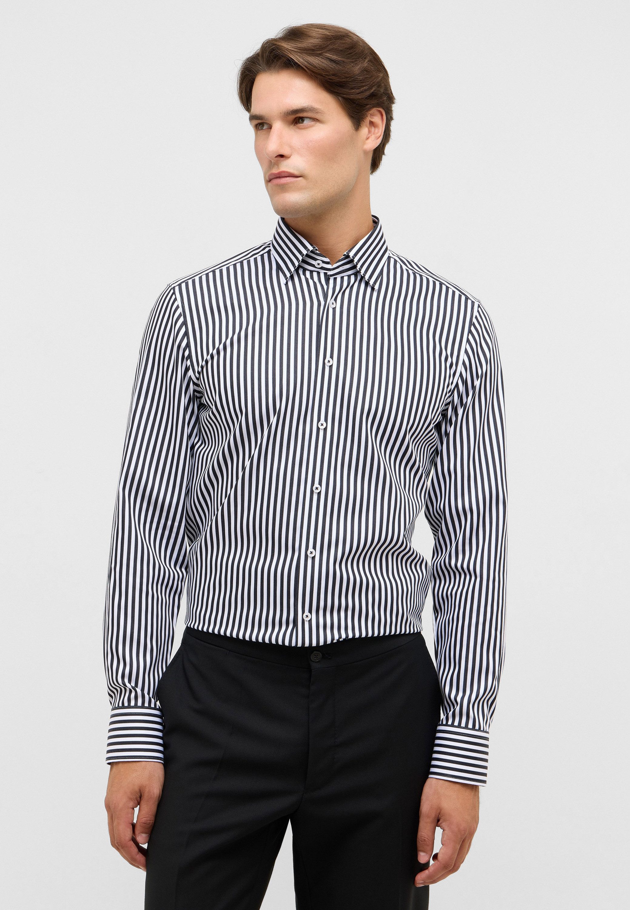 Eterna Langarmhemd SLIM FIT NON IRON (bügelfrei)