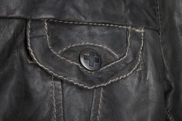 Alprausch Funktionsparka Alprausch Leder Vroni Leather Jacket Damen Jacke Gr. XS Anthrazit Neu