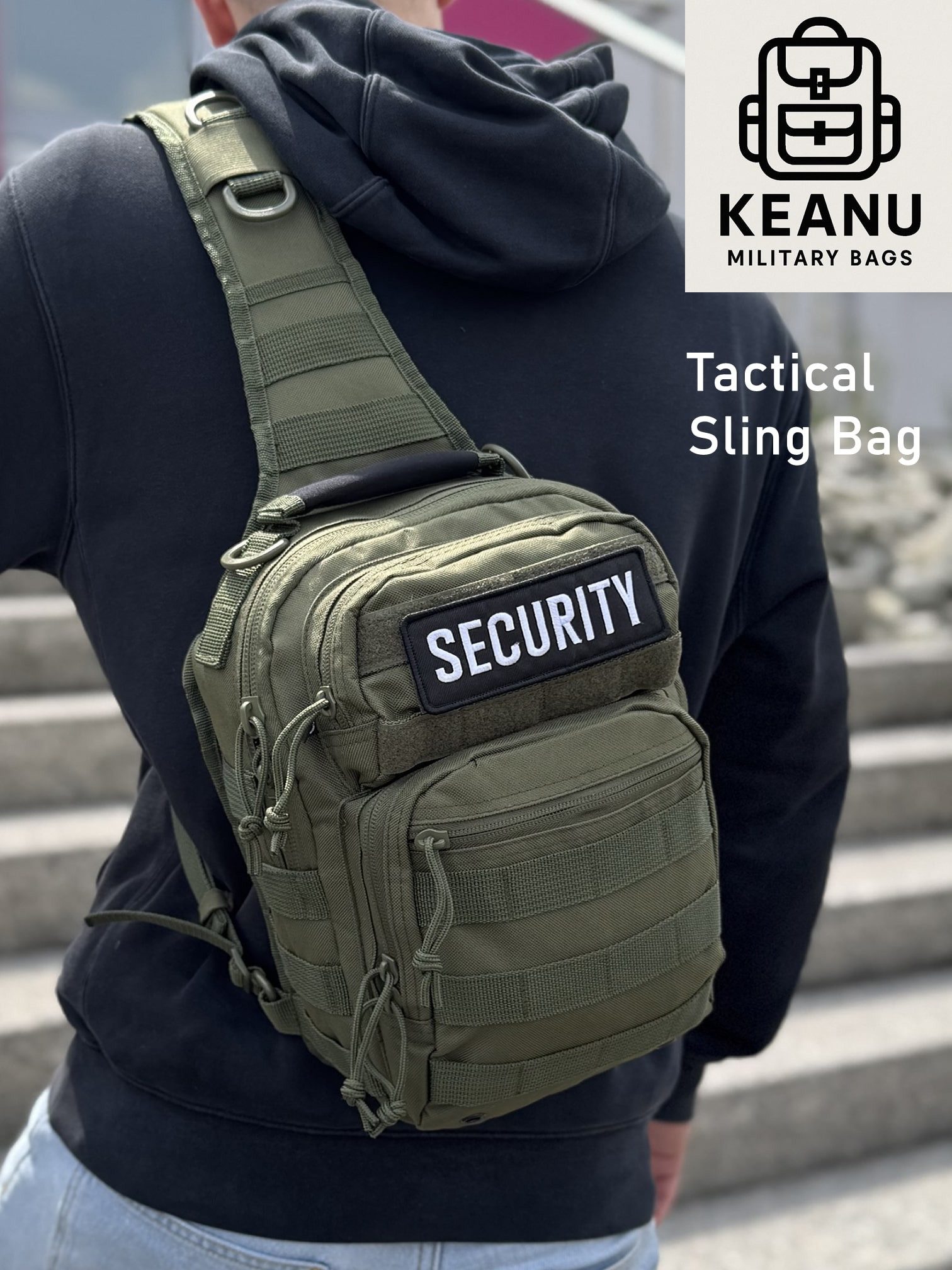 Keanu Bags Schultertasche Tactical Military Rucksack günstig online kaufen