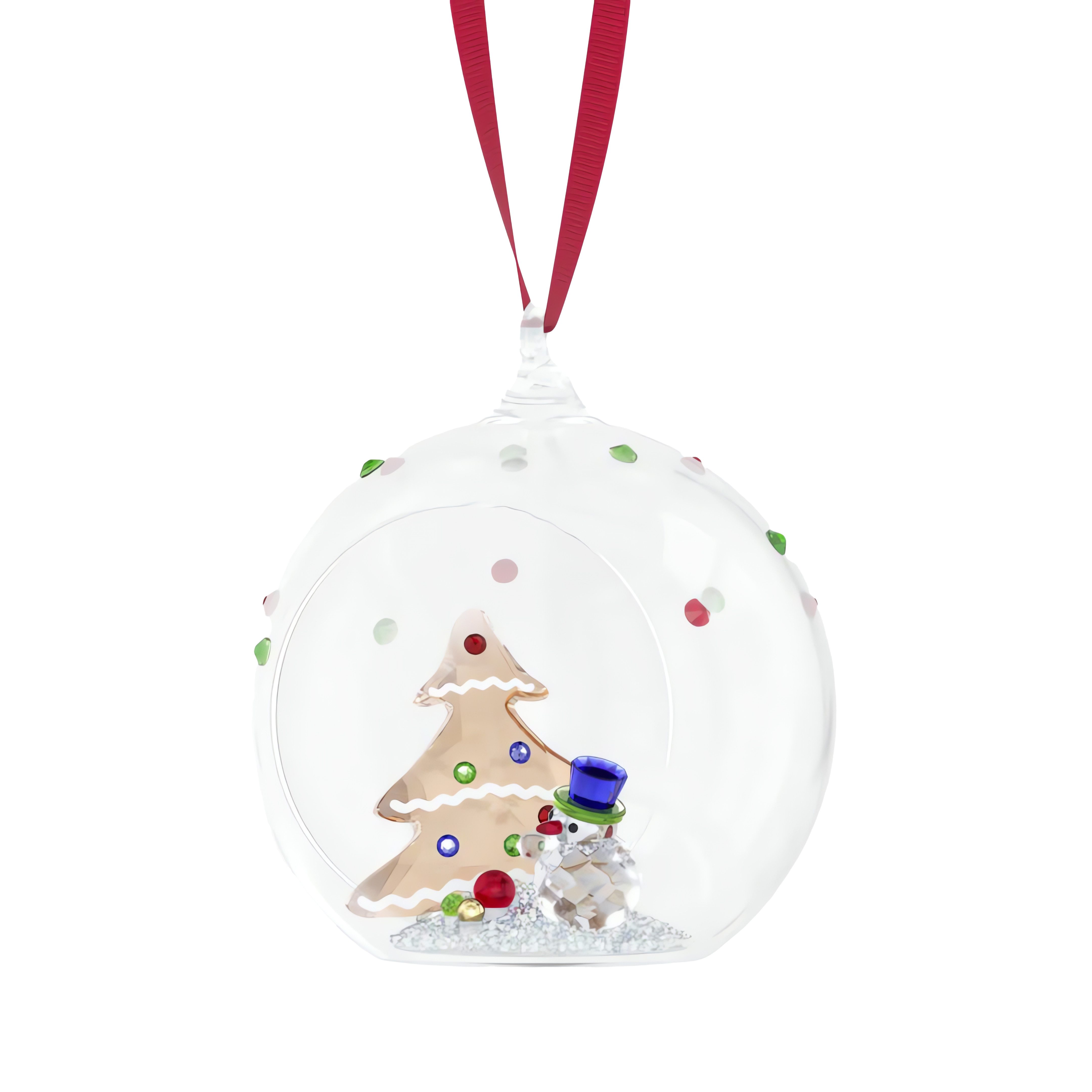 Swarovski Dekohänger Kristallfigur Sammelfigur Weihnachtskugel (1 günstig online kaufen