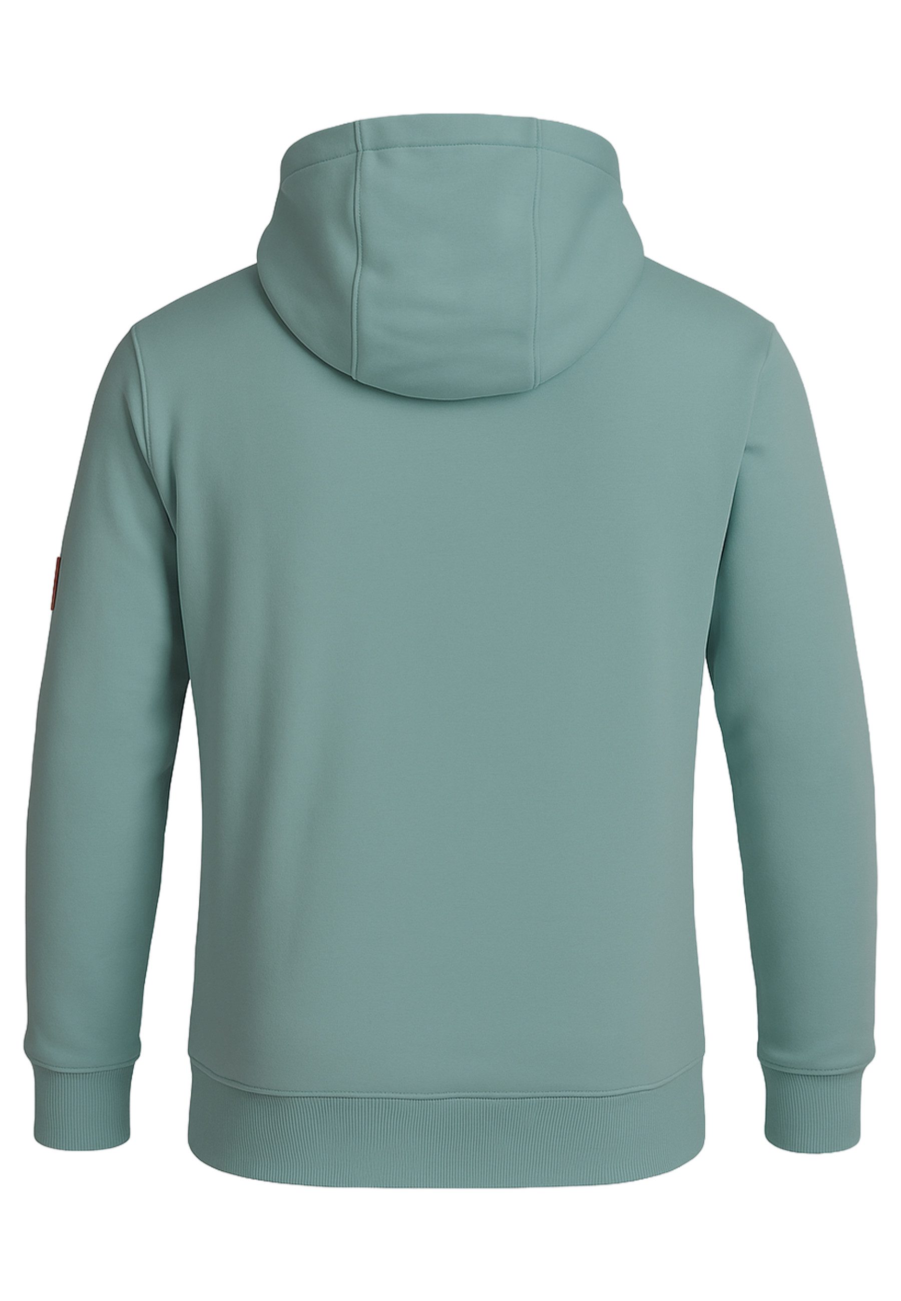 FORSBERG Sweatshirt Hoodie mit gesticktem Polygonbär