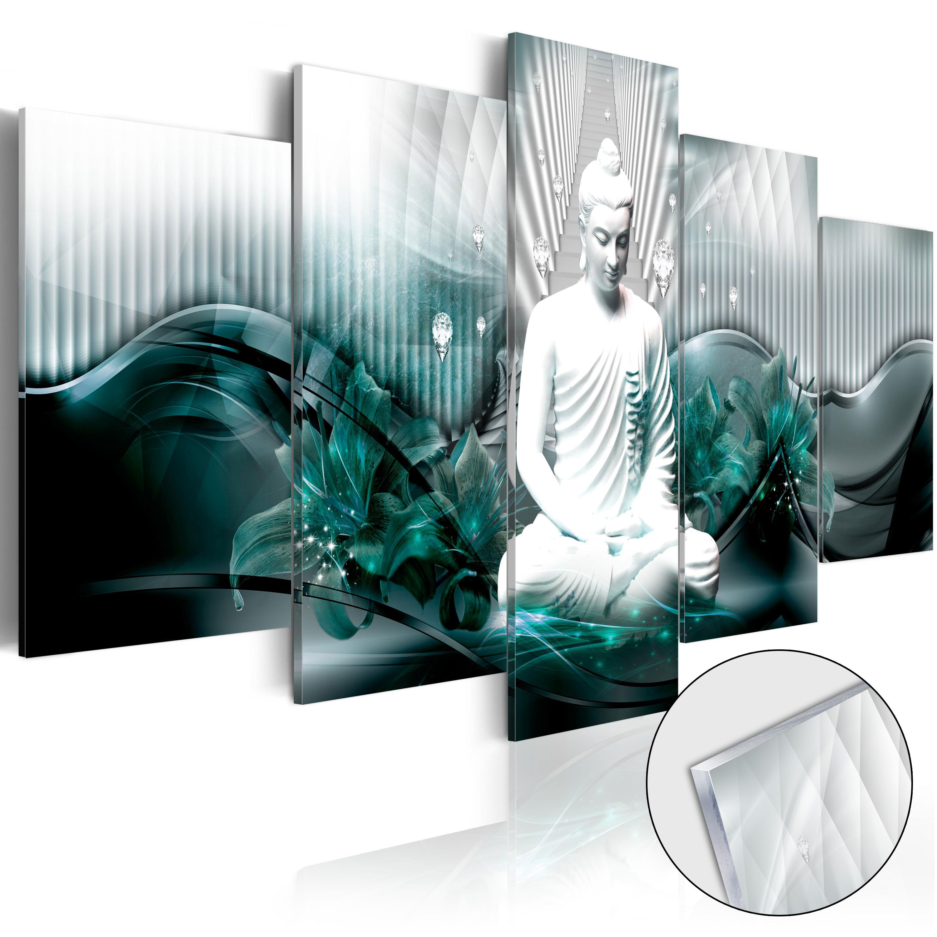 Artgeist Acrylglasbild Azure Meditation [Glass]