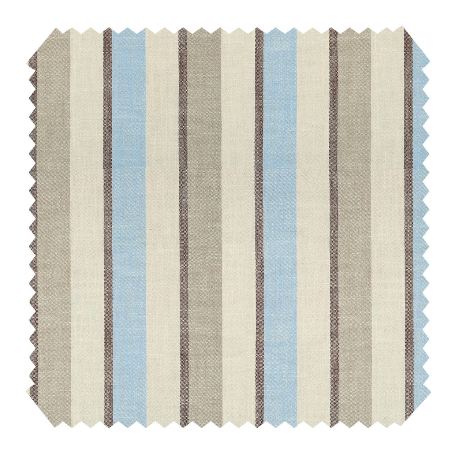 novely® Stoff FINN - Karierter bzw. Gestreifter Möbelstoff - Robuster Polsterstoff, Robust, Kuschelweich, Pflegeleicht, Meterware, 1lfm