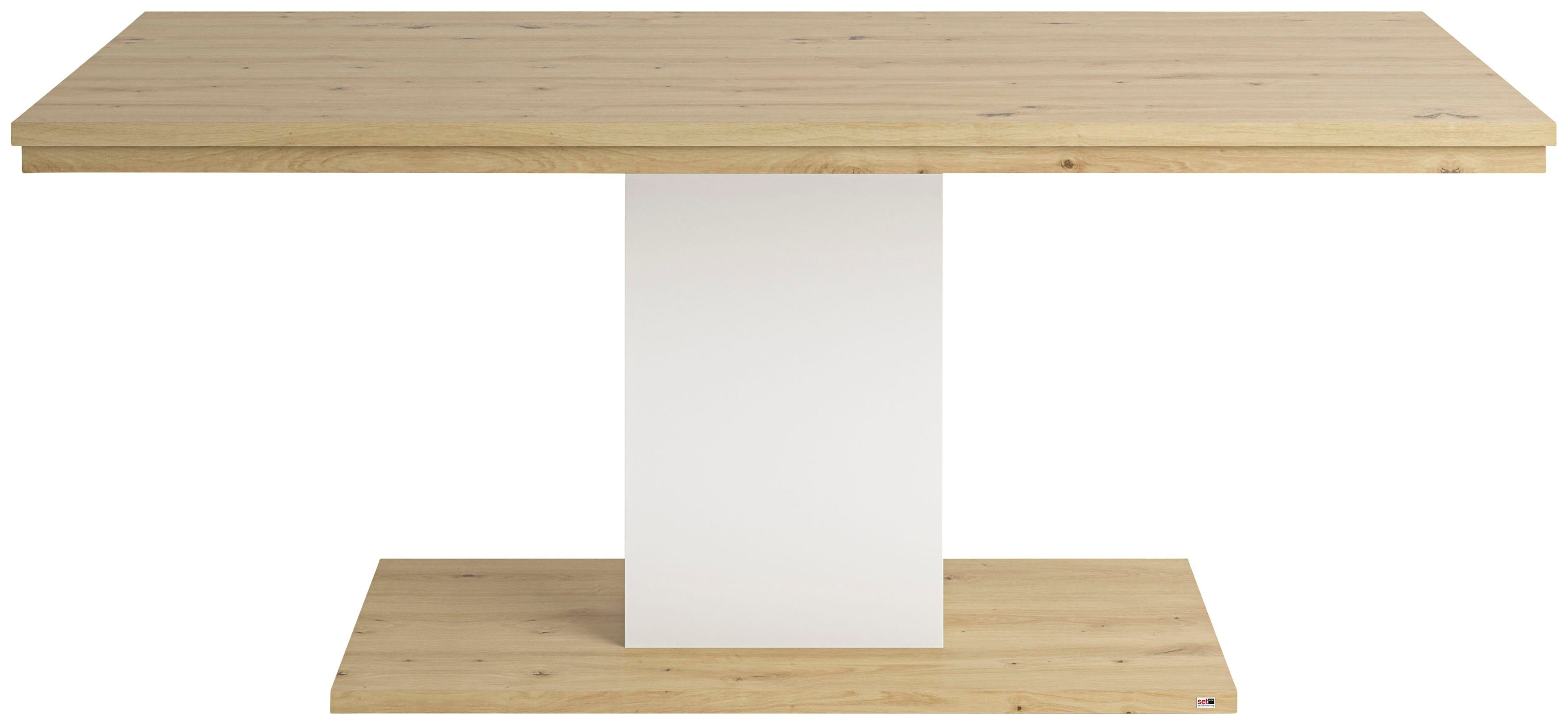 set one by Musterring Esstisch Lancaster, Wahlweise in 2 Farben, Maße (BxHxT in cm) 180 x 75 x 90 cm