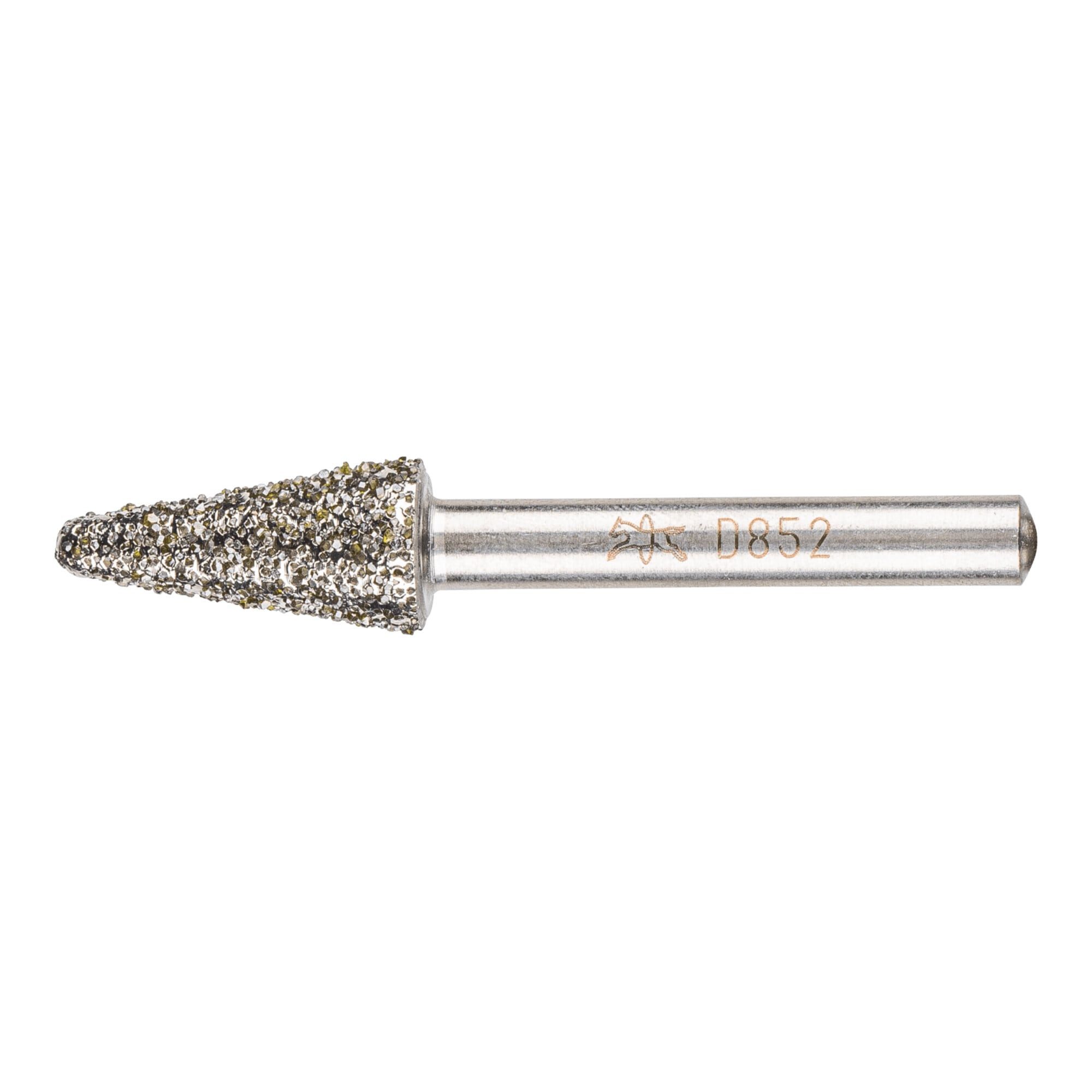 Pferd Schleifpapier PFERD TOOLS Diamant-Schleifstift Kegel 12x25x6 mm D852 zum Schleifen v