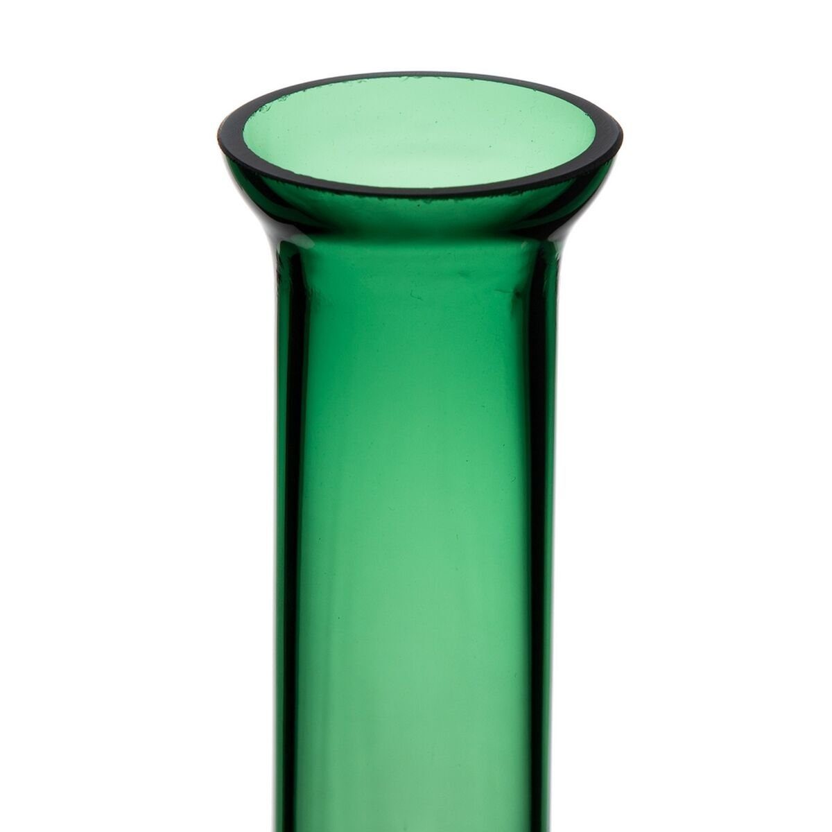 Bigbuy Dekovase Vase grün Glas 12 x 33 12 x cm