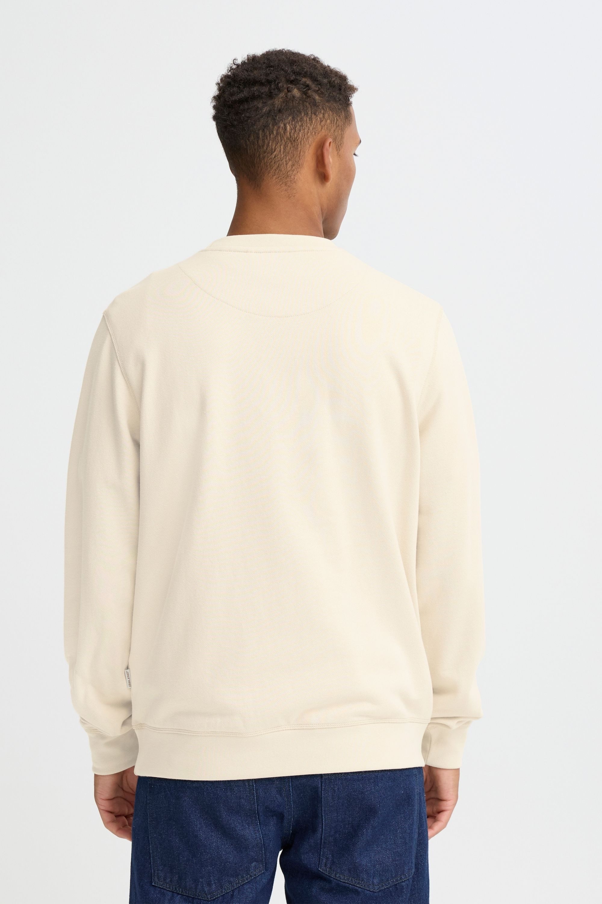 Blend Rundhalspullover BHFelica Klassisches Sweatshirt mit Stickerei