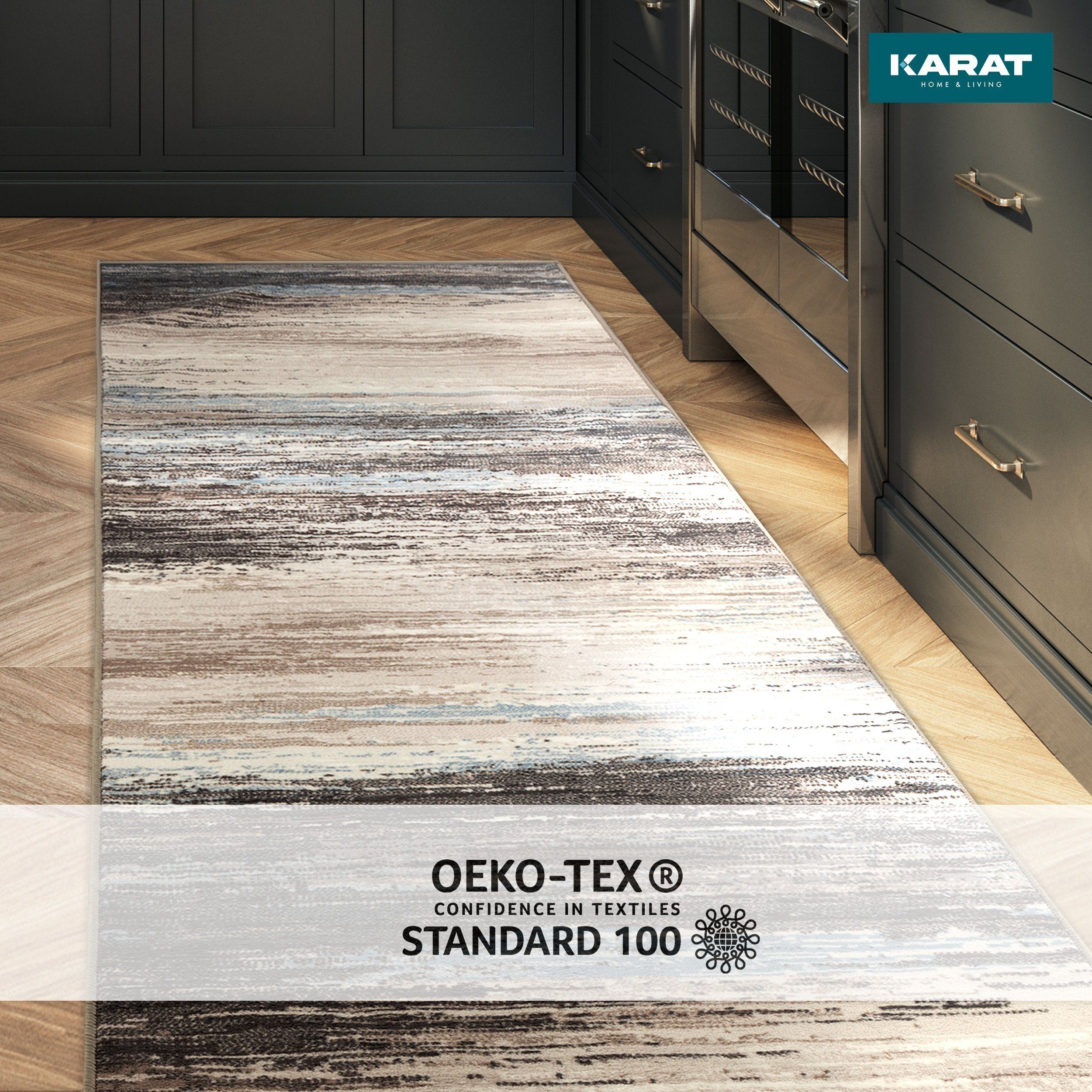 Karat Designteppich Teppich-Läufer Archway, Rutschhemmend günstig online kaufen