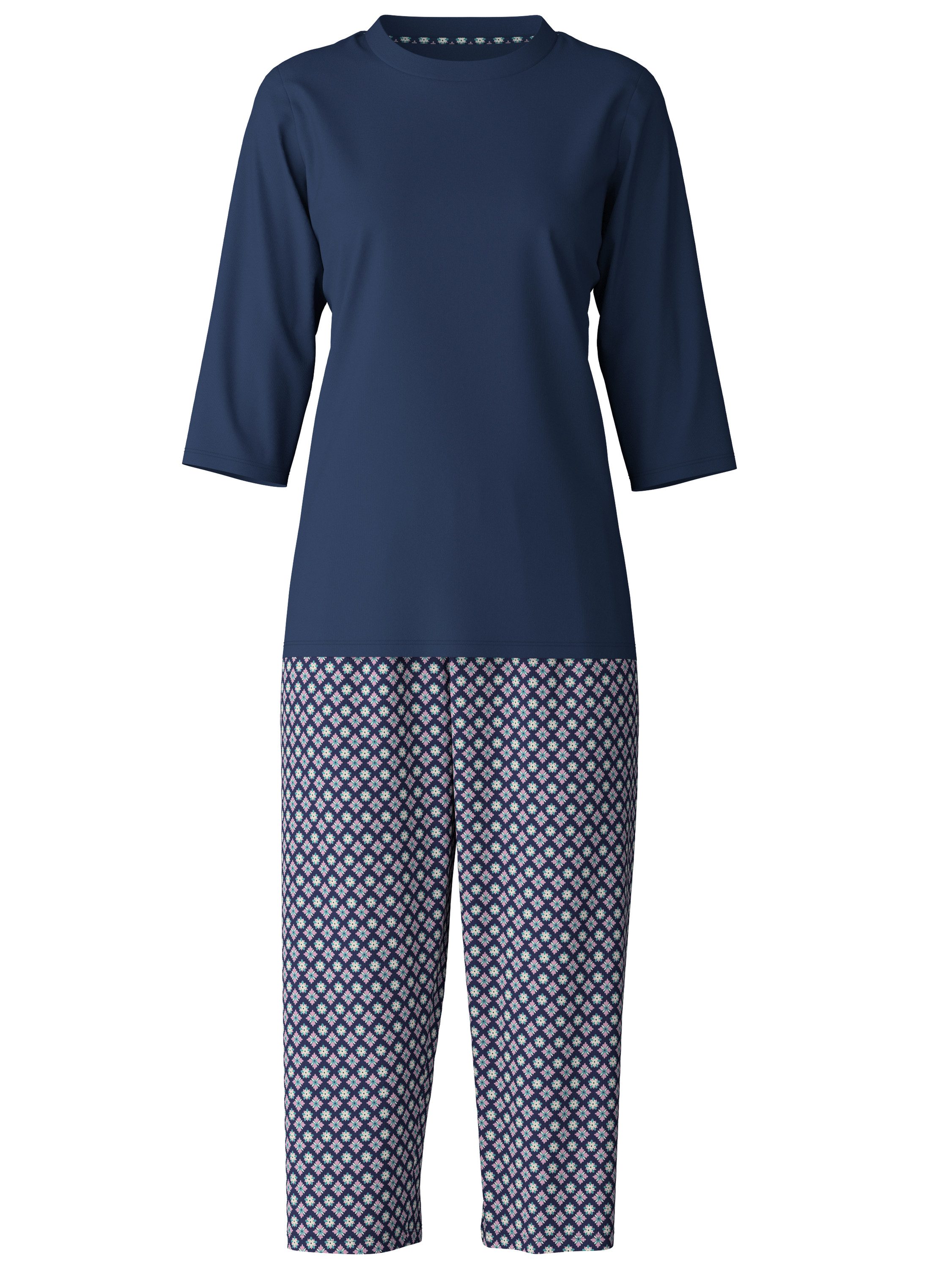 CALIDA Capri-Pyjama Coastal Dreams Damen (2 günstig online kaufen