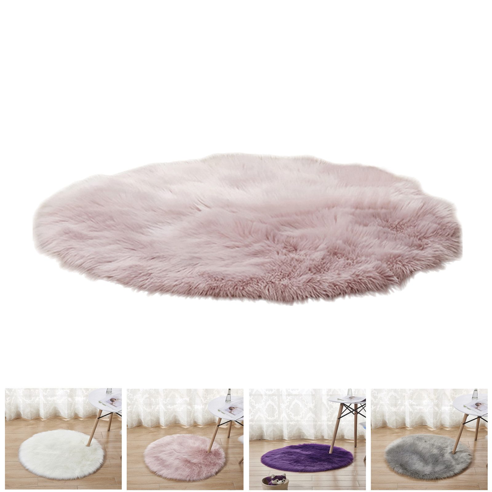 BTTO Hochflor-Teppich Flauschigen Teppiche,Shaggy Hochflor Teppich,Weicher günstig online kaufen