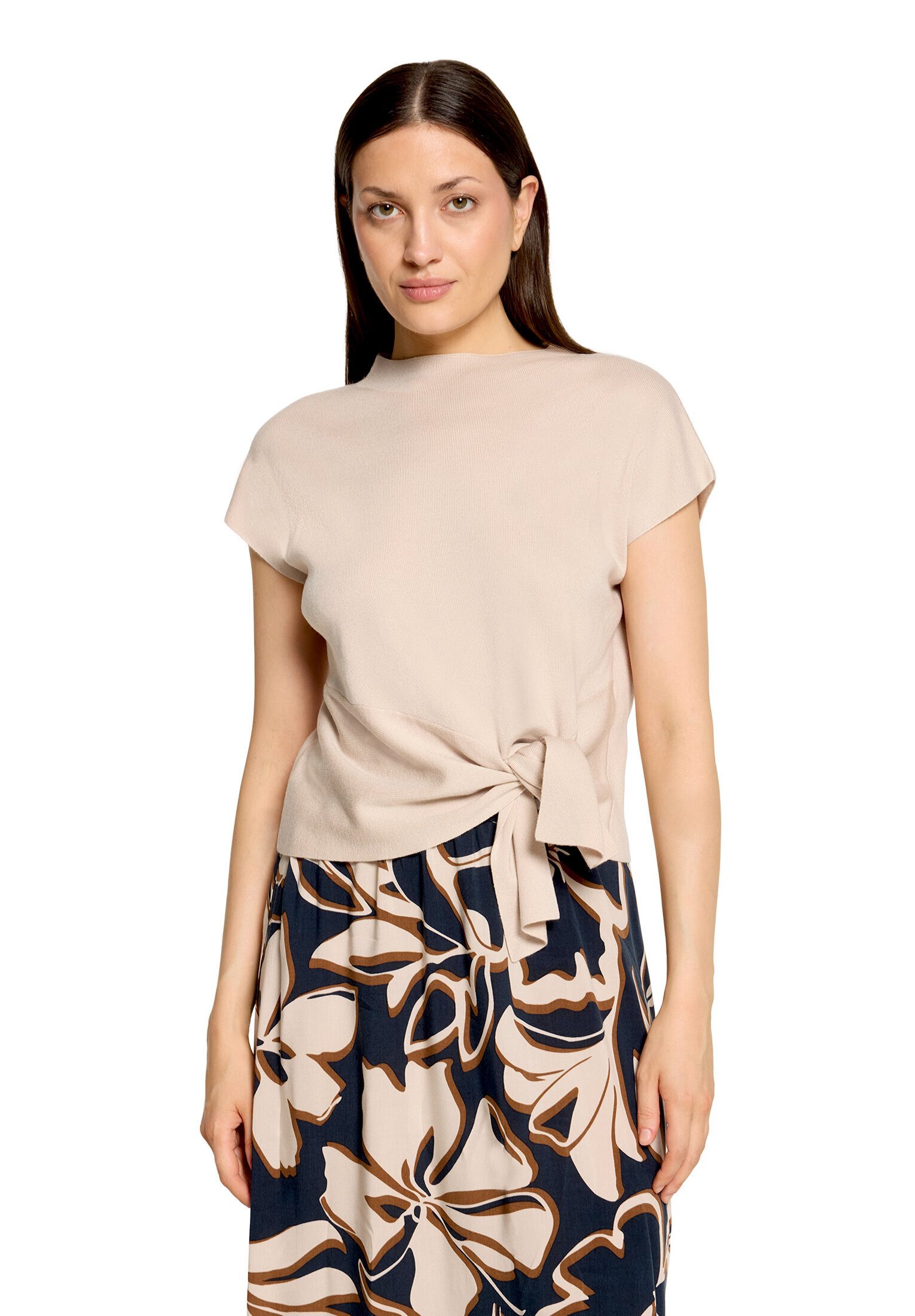 Betty Barclay Stricktop Damen mit Schleifenknoten