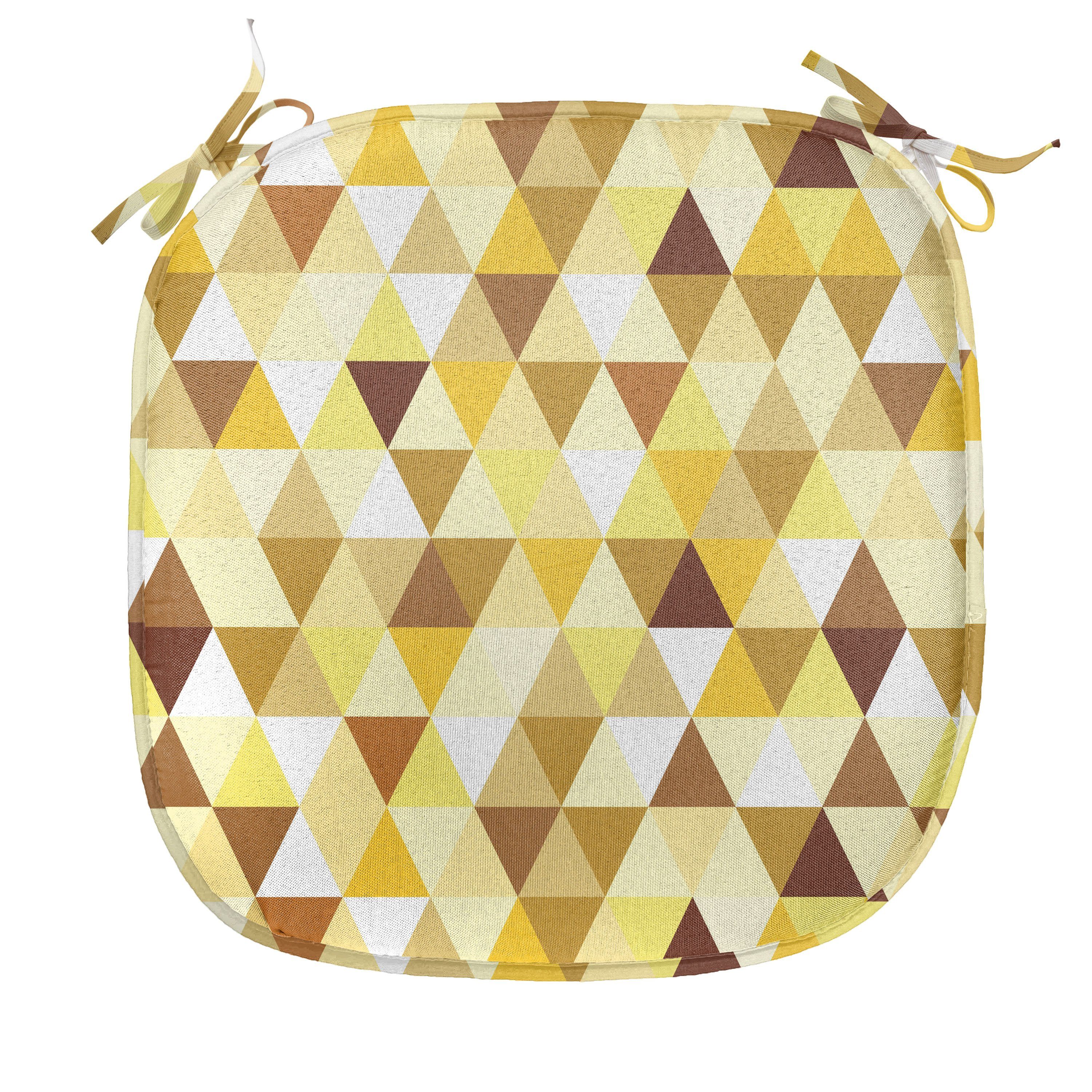 Stuhlkissen Dekoratives wasserfestes Kissen mit Riemen für Küchensitze