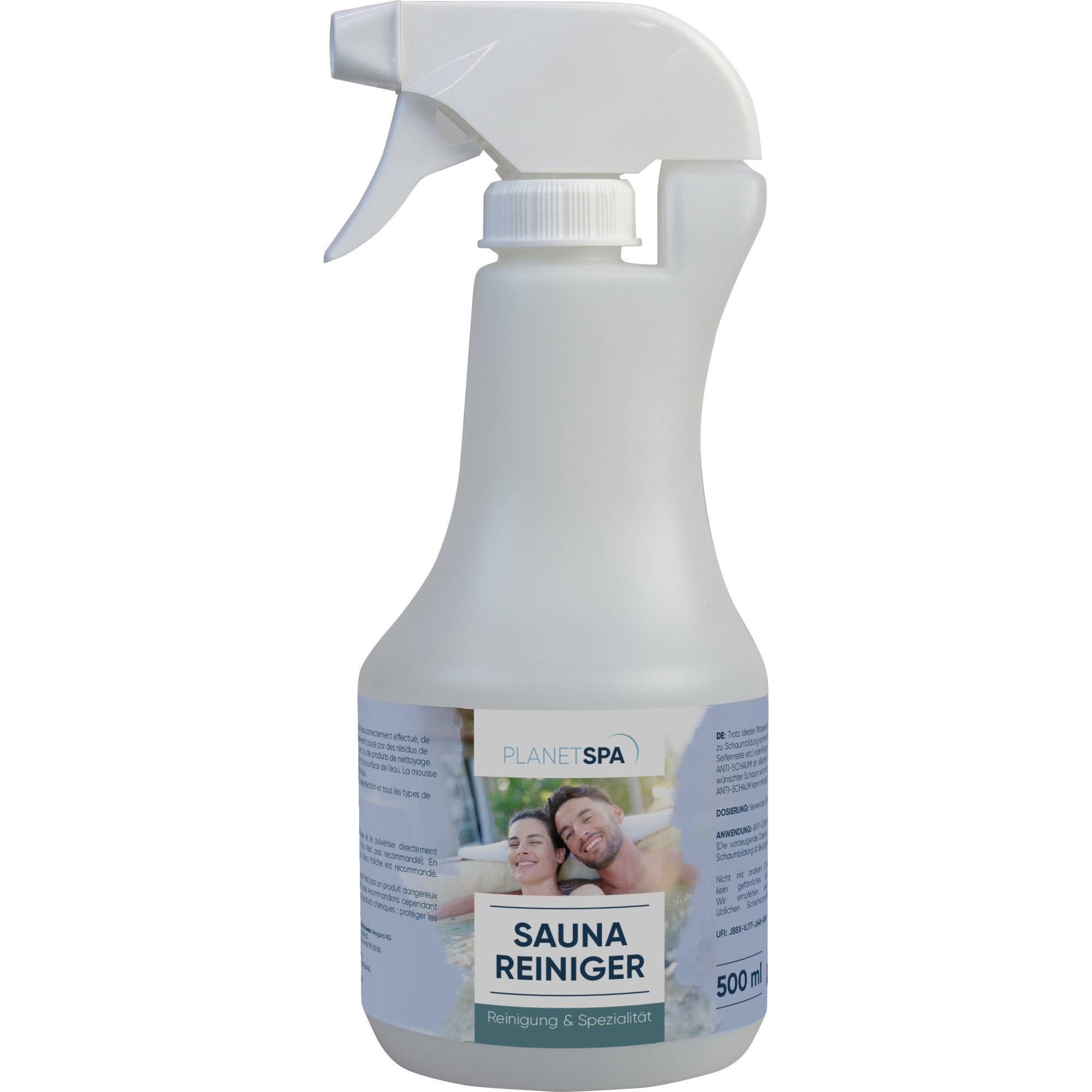 Planet Spa Poolpflege Planet Spa Sauna Sprüh-Reiniger 500 ml mit Sprühko