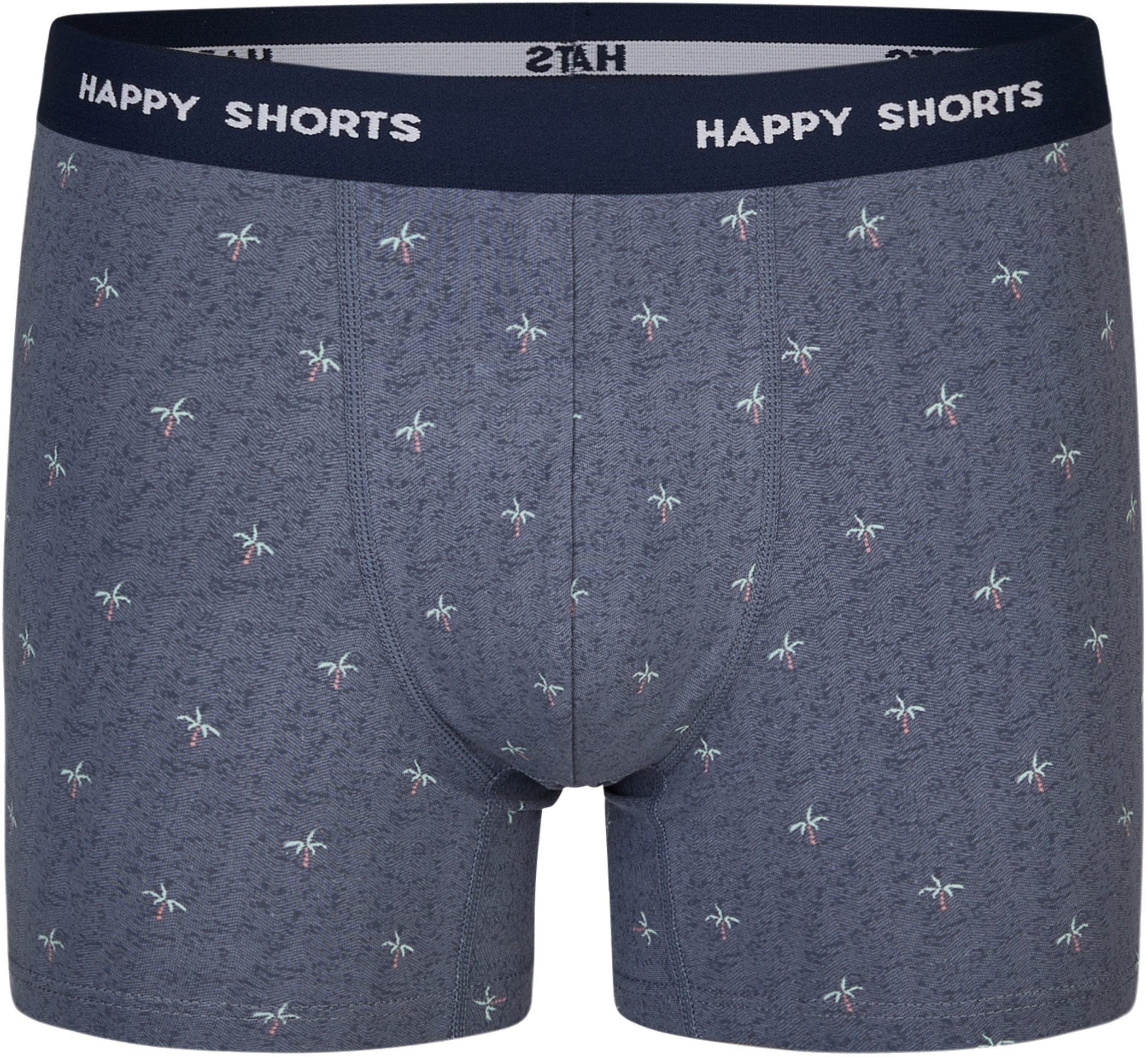 HAPPY SHORTS Trunk 2 Happy Shorts Jersey Trunk Herren Boxershorts Pant Palm günstig online kaufen