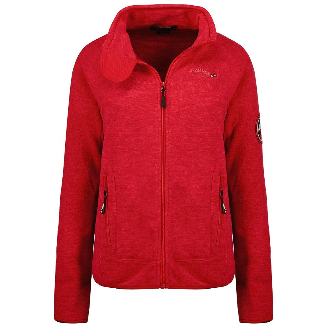 Geographical Norway Fleecejacke warm leicht und Rot zu - Damen G-TARELLA flauschig tragen