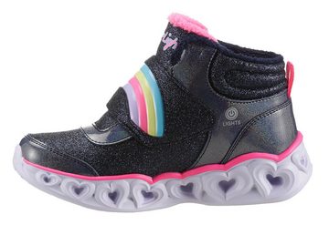 Skechers Kids HEART LIGHTS-BRILLIANT RAINBOW Klettboot mit Blinkfunktion zum Ein- & Ausschalten