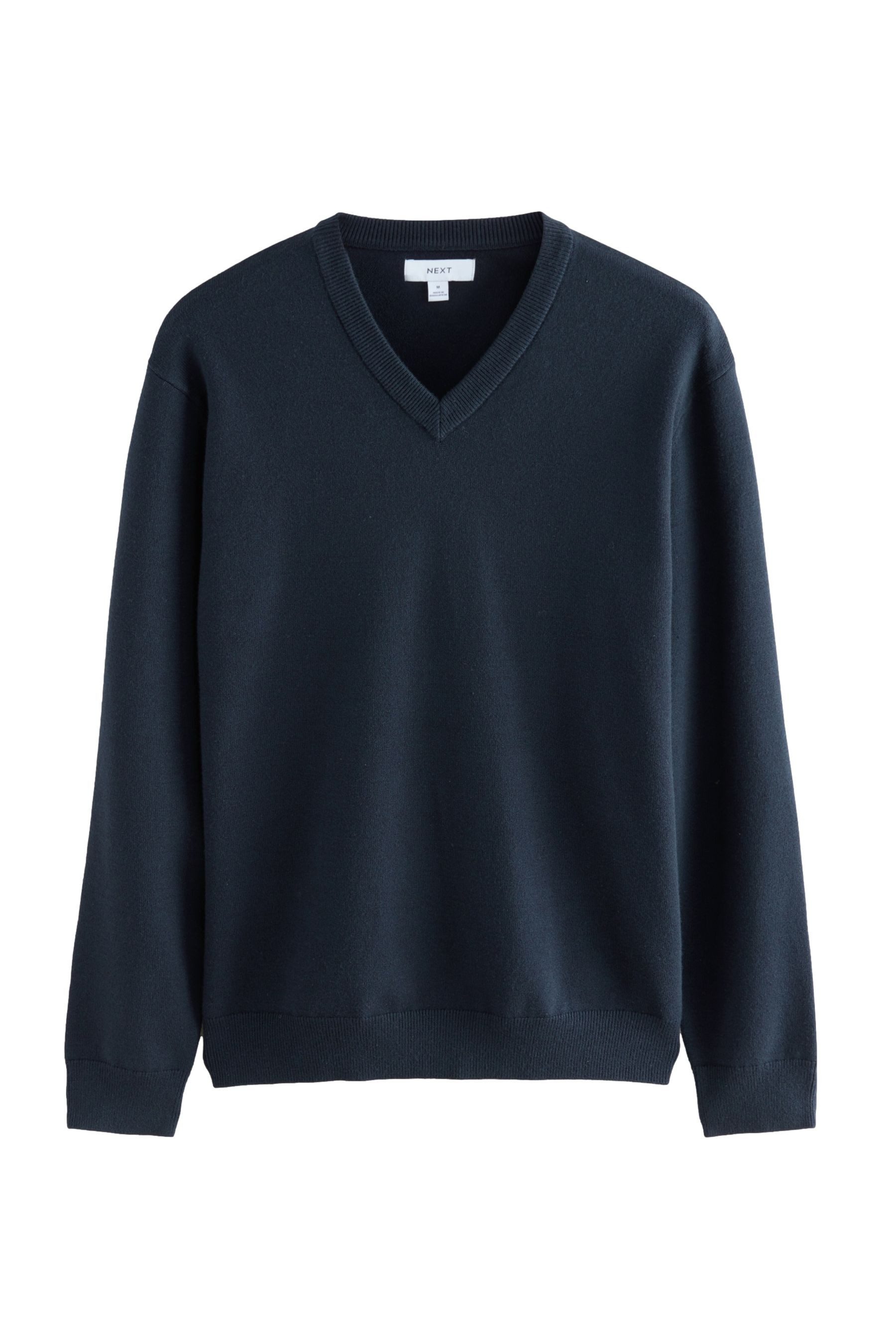 Next V-Ausschnitt-Pullover Regular Fit Sweatshirt mit V-Ausschnitt (1-tlg)
