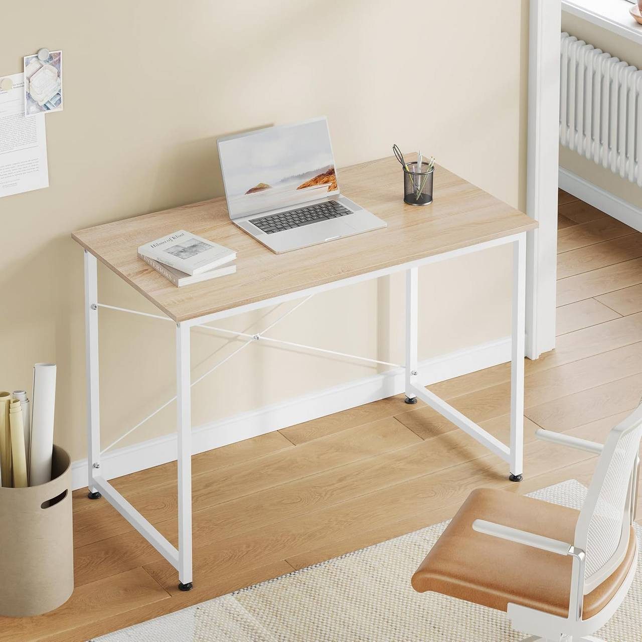 Woltu Schreibtisch (1-St), Computertisch, für Büro Homeoffice Arbeitszimmer günstig online kaufen