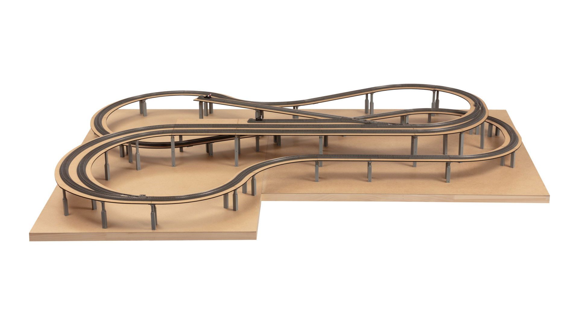 NOCH Modelleisenbahn-Fertiggelände NOCH easy TRACK Trassenbausatz „St. Andreas“, für