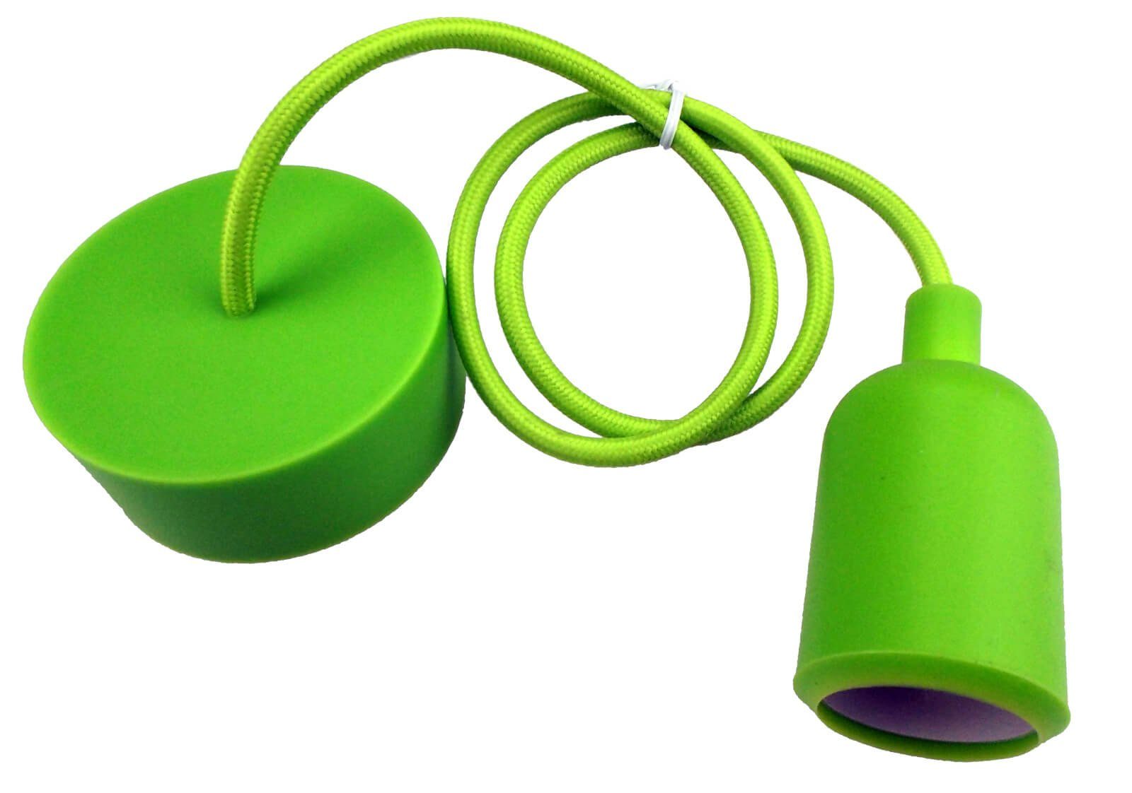 ChiliTec Pendelleuchte Deckenleuchte Pendelleuchte E27 Fassung - Farbe: grün