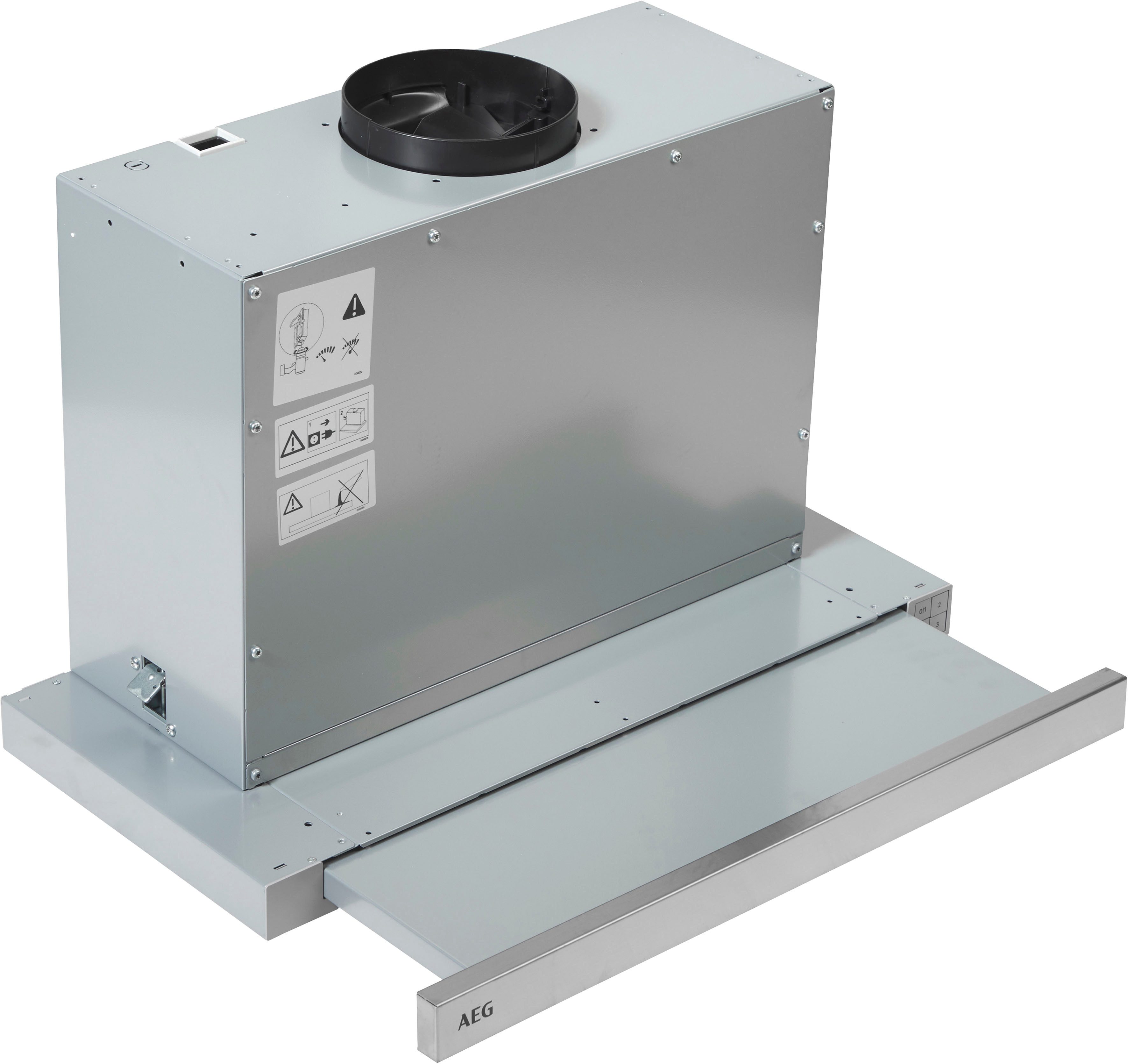 AEG Flachschirmhaube DPS3640AM DPS3640AM, Abluft- und Umluftbetrieb, mit LED-Leuchtstreifen