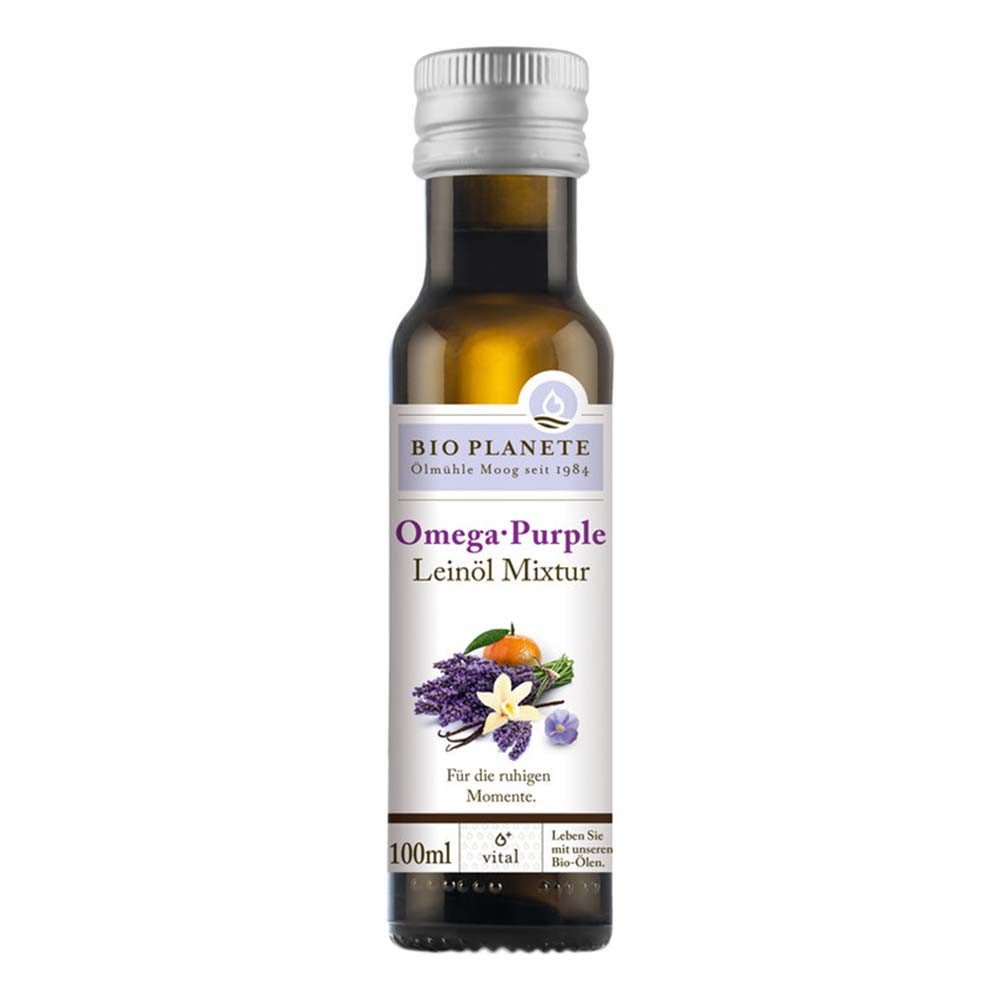 Bio Planete Speiseöl Omega - Purple Leinöl Mixtur 100ml