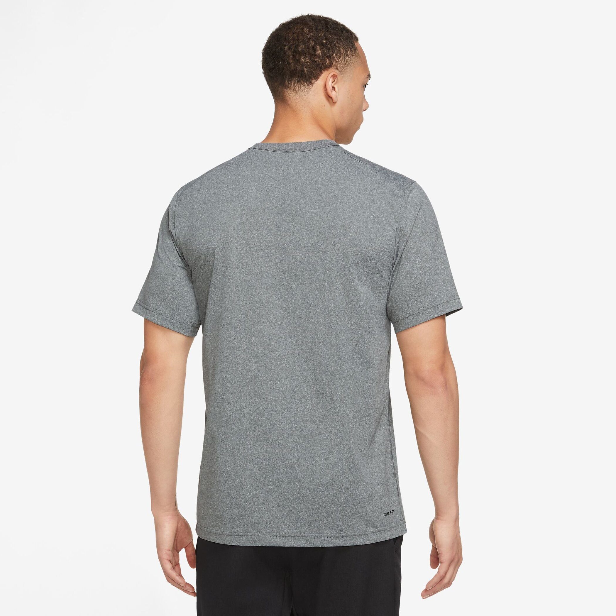 Nike T-Shirt M NK DF UV HYVERSE SS SMOKE GREY/HTR/BLACK günstig online kaufen