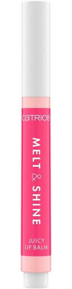 Catrice Lippenbalsam Melt & Shine Juicy Lip Balm, 3-tlg., Zartschmelzender  Lippenbalsam für voller aussehende Lippen
