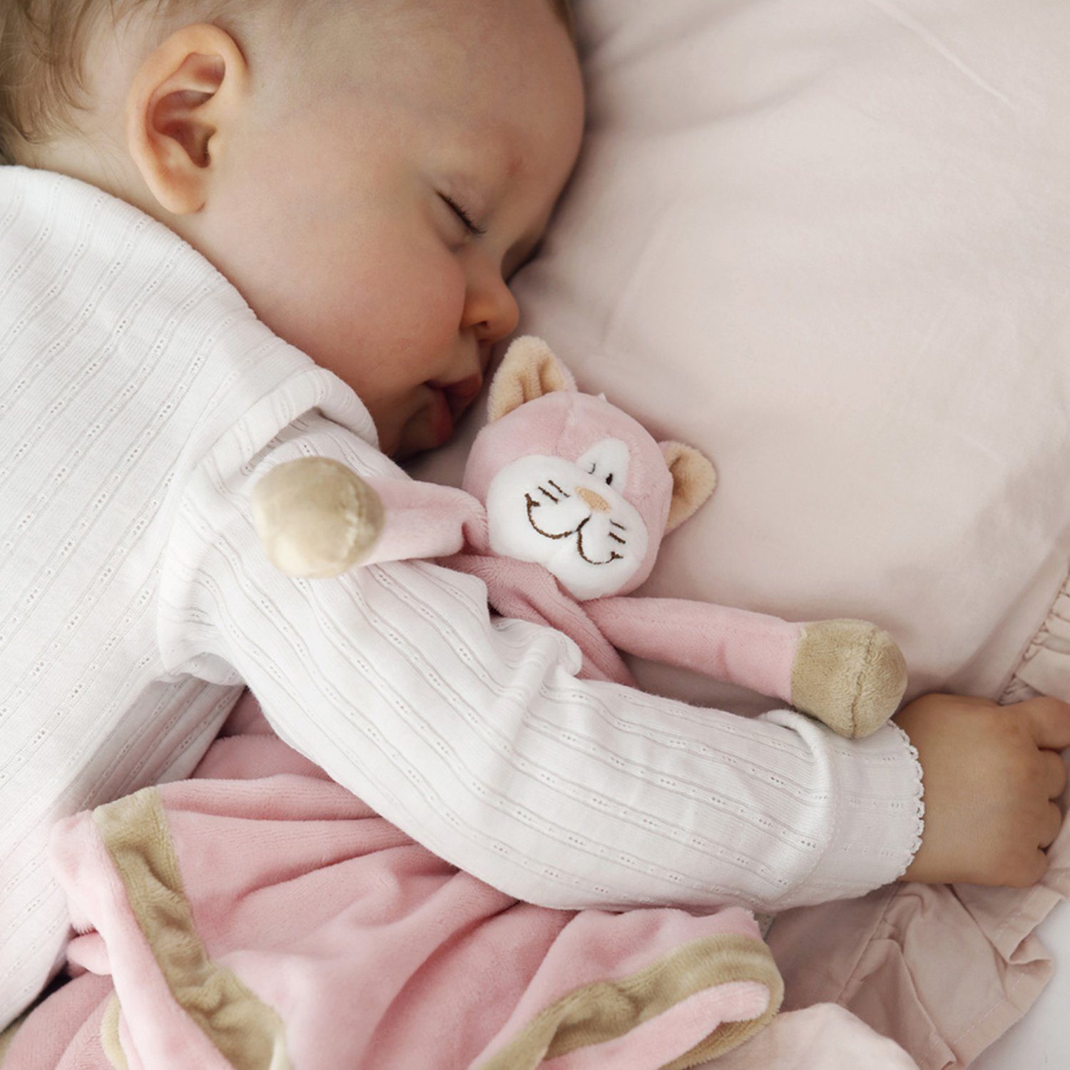 Teddykompaniet Kuscheltier (1-St), Weiche Schmusedecke Diinglisar 35 cm