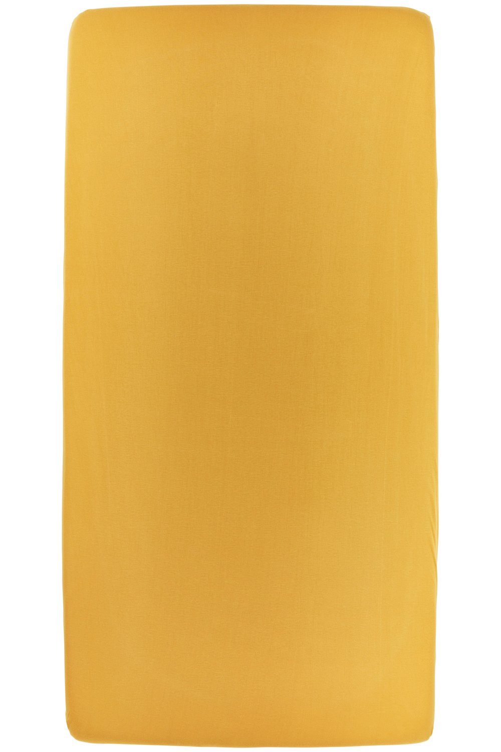 Meyco Baby Spannbettlaken Uni Honey Gold, günstig online kaufen