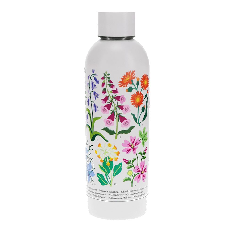 Trinkflasche Edelstahl 500ml hält 24h kalt/12h warm Wasserflasche