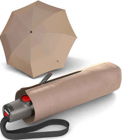 Knirps® Taschenregenschirm »T.100 Duomatic mit Auf-Zu-Automatik UV-Schutz«, kleiner Automatikschirm für die Handtasche