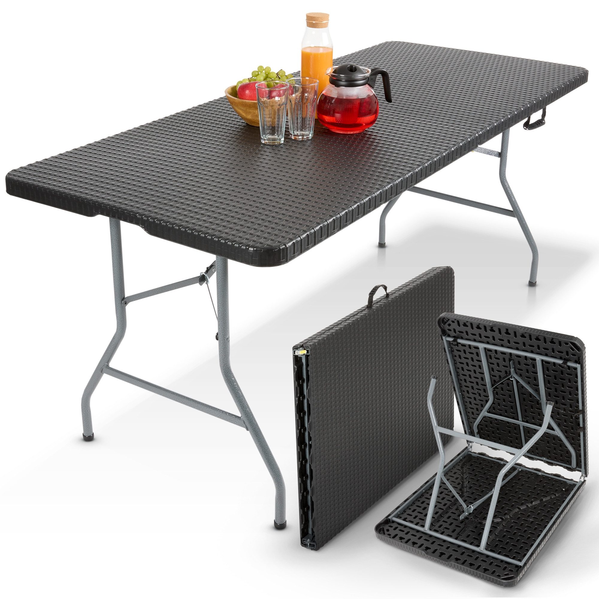 Arebos Klapptisch Campingtisch Partytisch Gartentisch Buffettisch günstig online kaufen