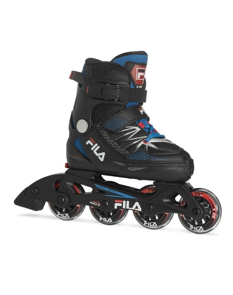 Fila Ролики Роликовые коньки X-One - verstellbar - schwarz/blau Kinder