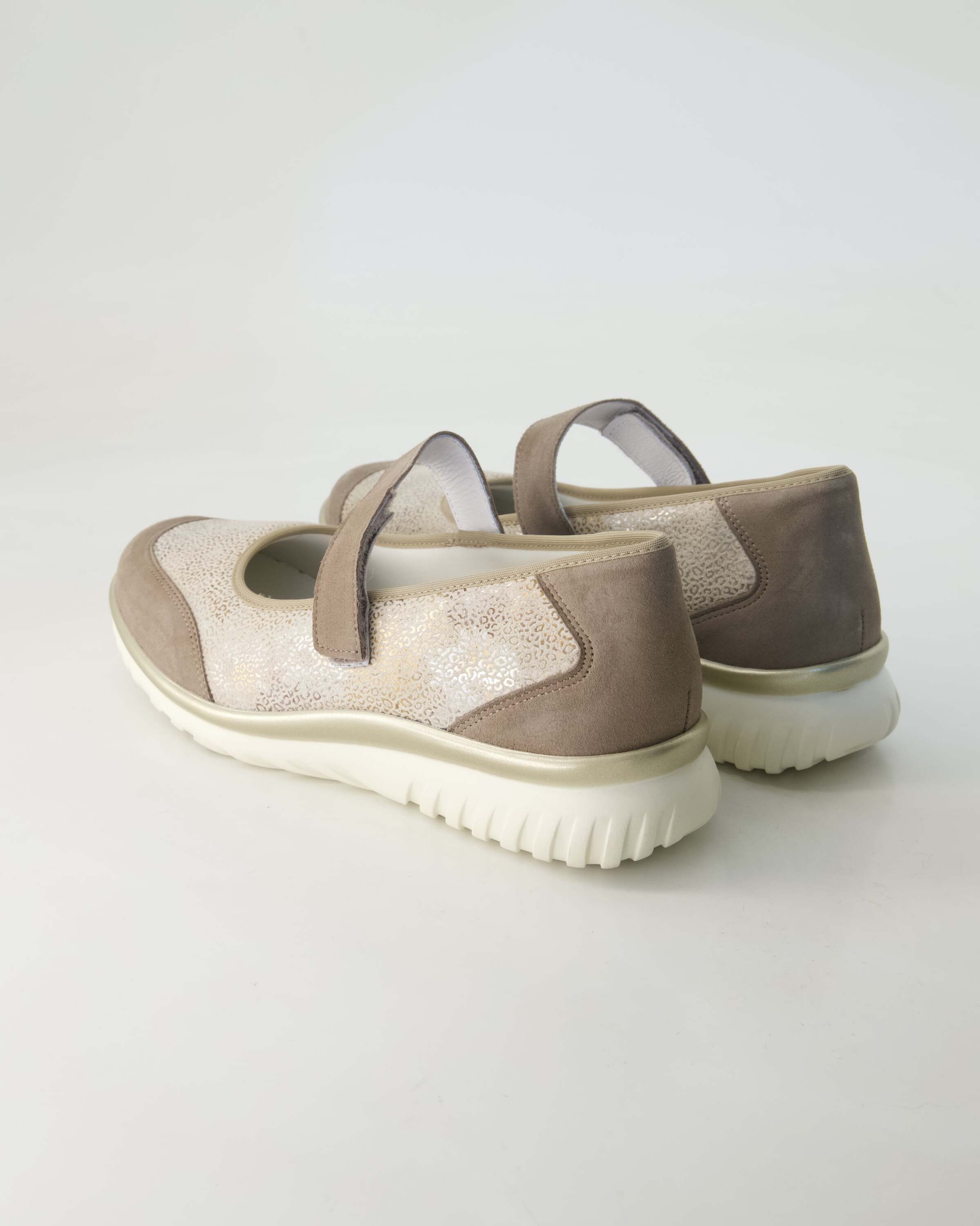 Semler Lena Ballerina Obermaterial: Leder und Textil